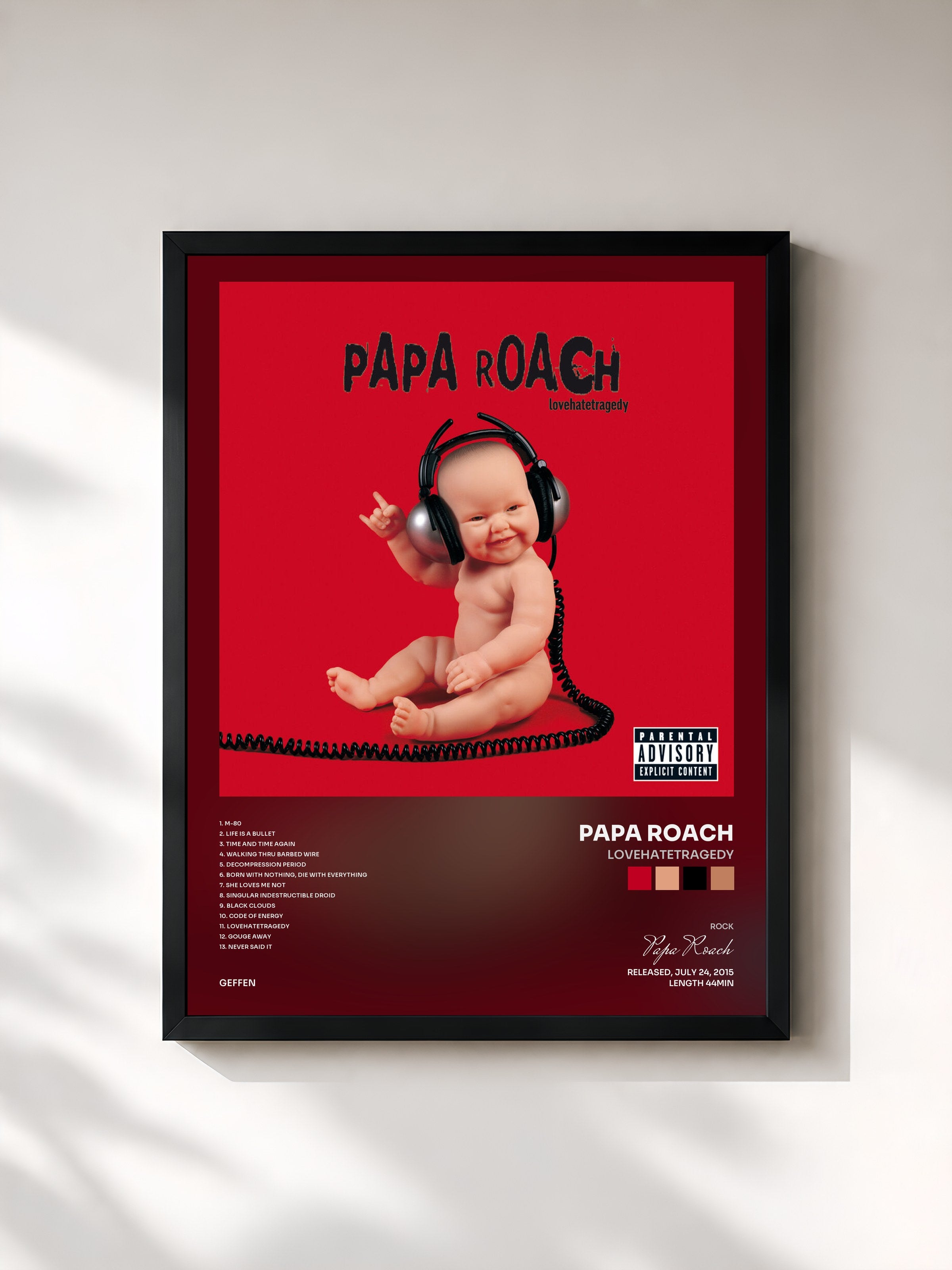Papa Roach · lovehatetragedy