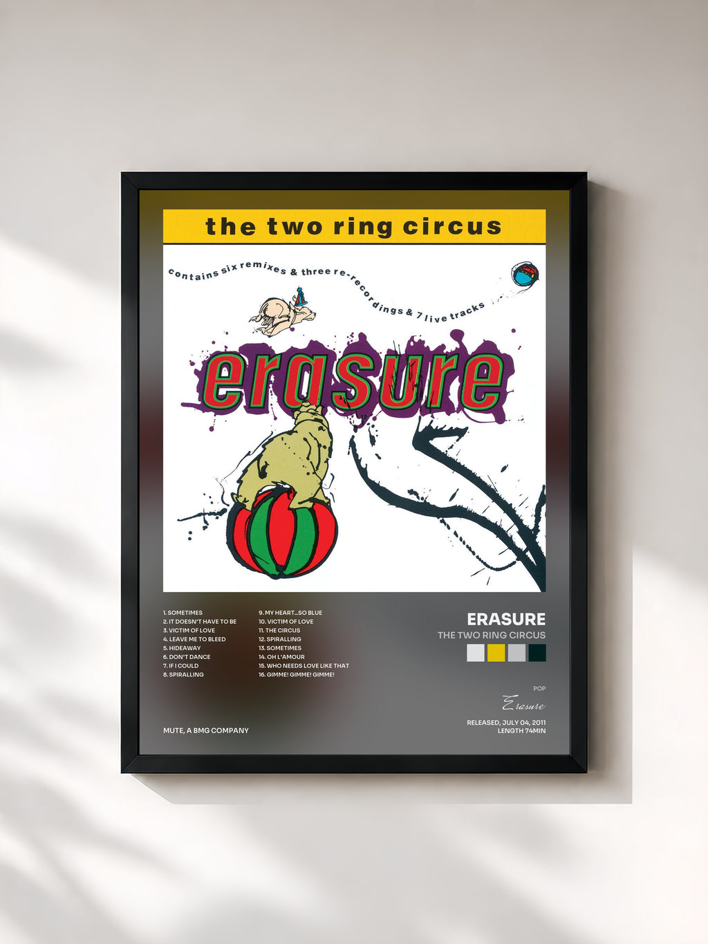 Erasure · The Two Ring Circus
