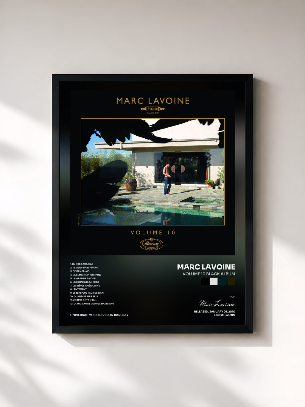 Marc Lavoine · Volume 10 Black Album