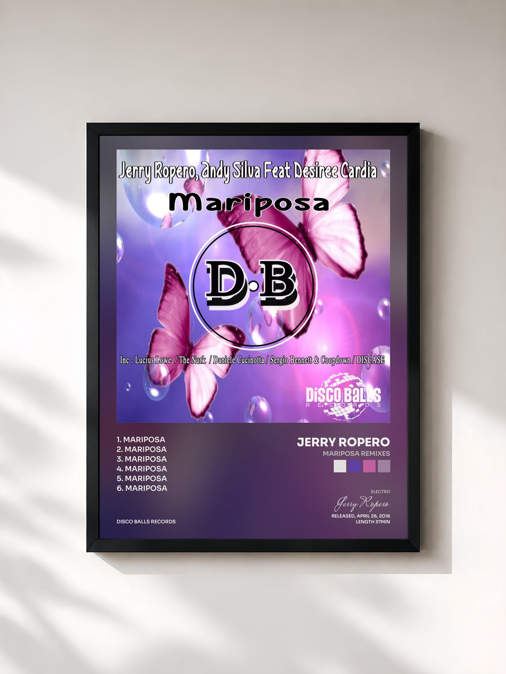 Jerry Ropero · Mariposa Remixes