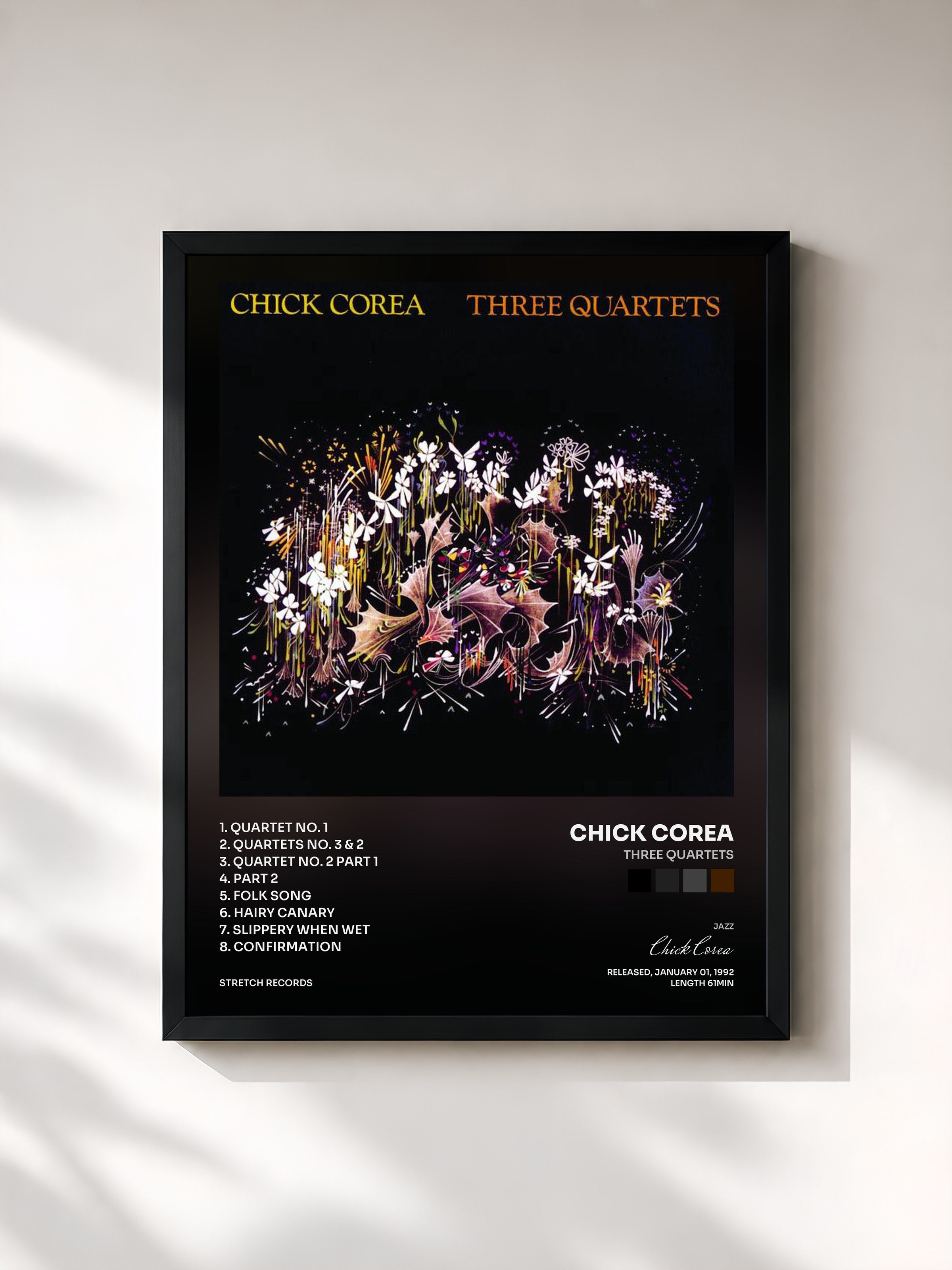 Chick Corea · Three Quartets