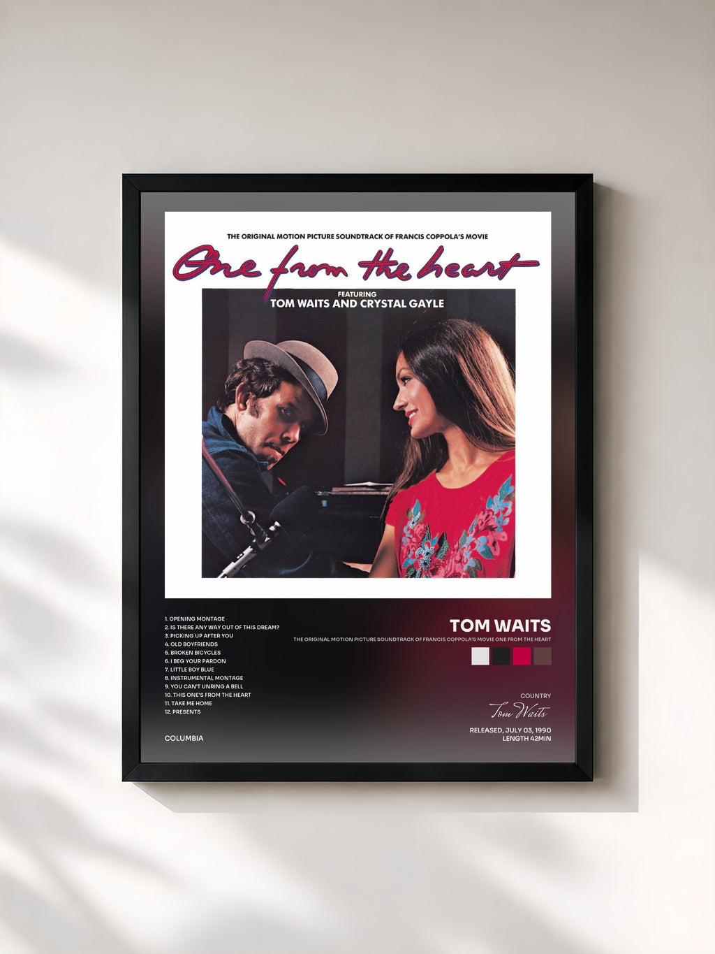 Tom Waits · The Original Motion Picture Soundtrack of Francis Coppola's Movie ONE FROM THE HEART
