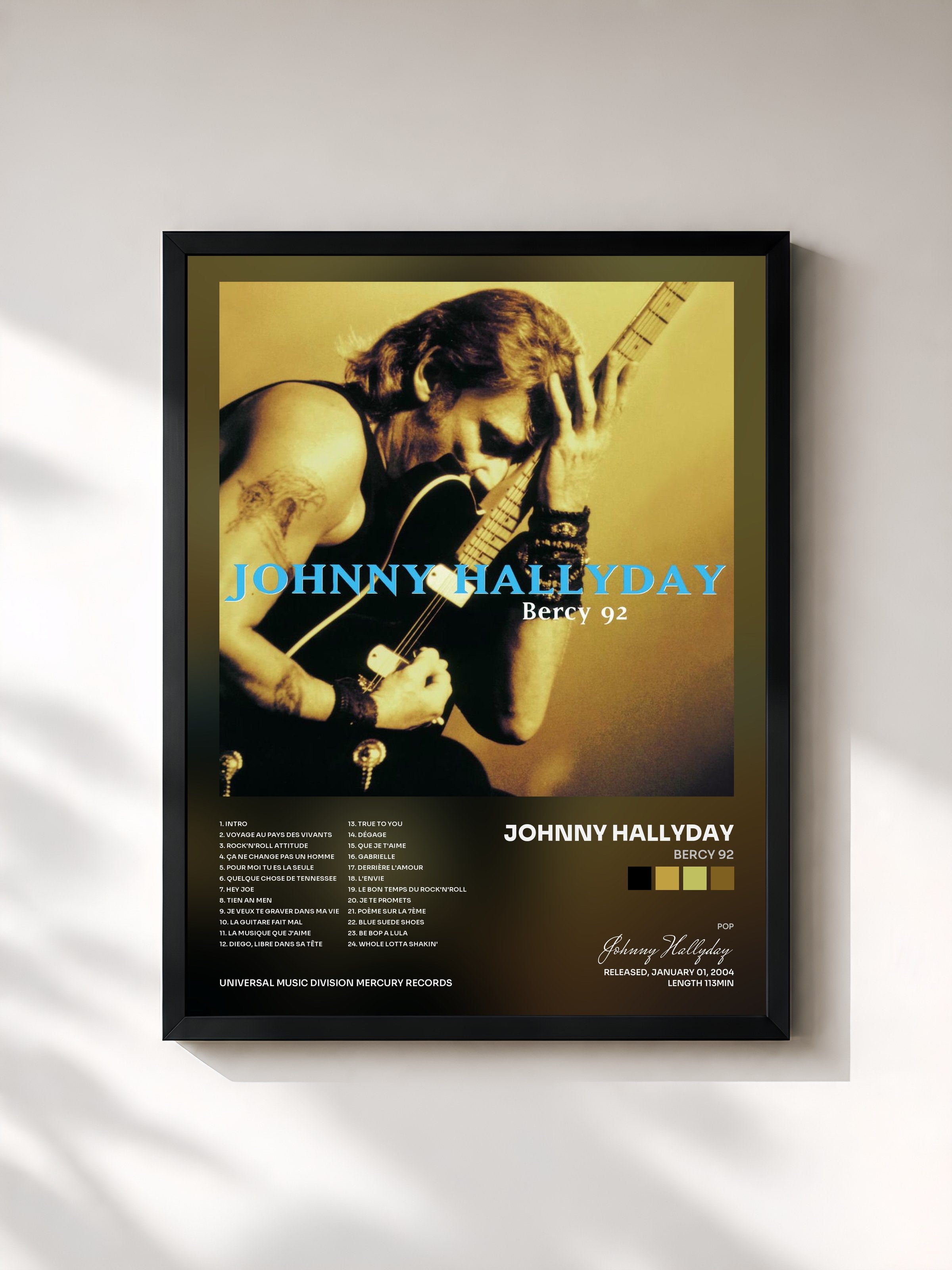 Johnny Hallyday · Bercy 92