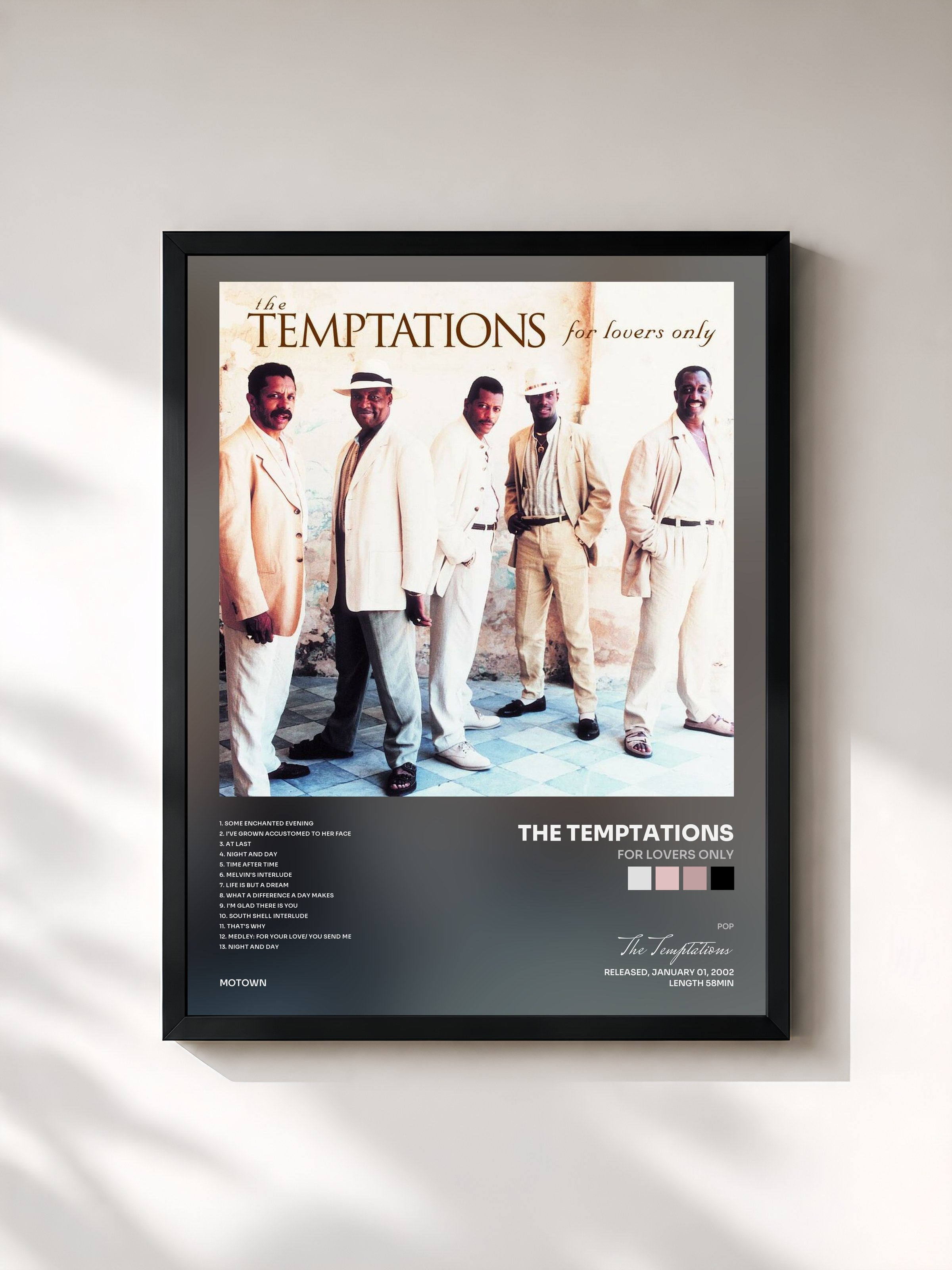The Temptations · For Lovers Only