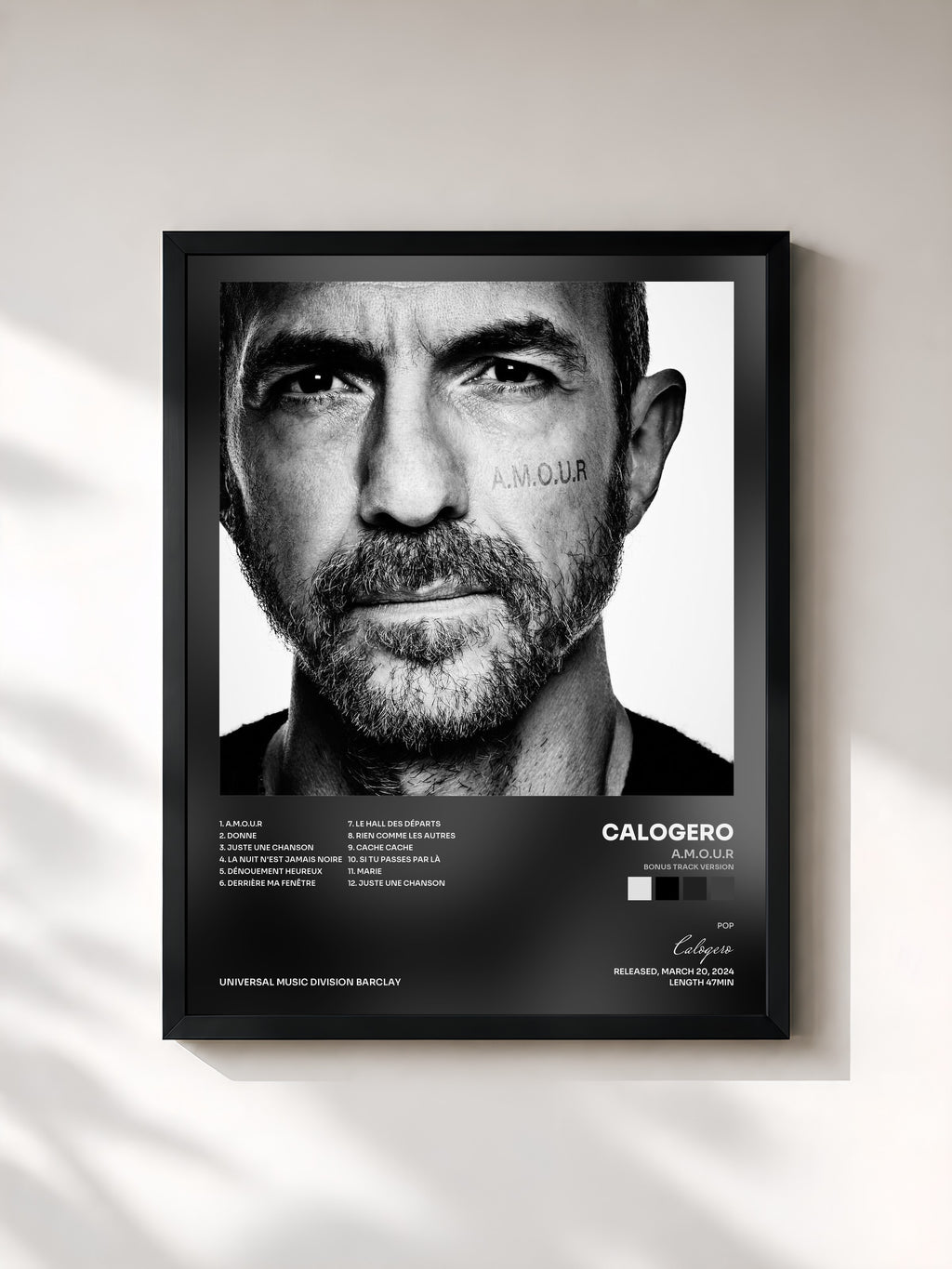Calogero · A.M.O.U.R (Bonus Track Version)