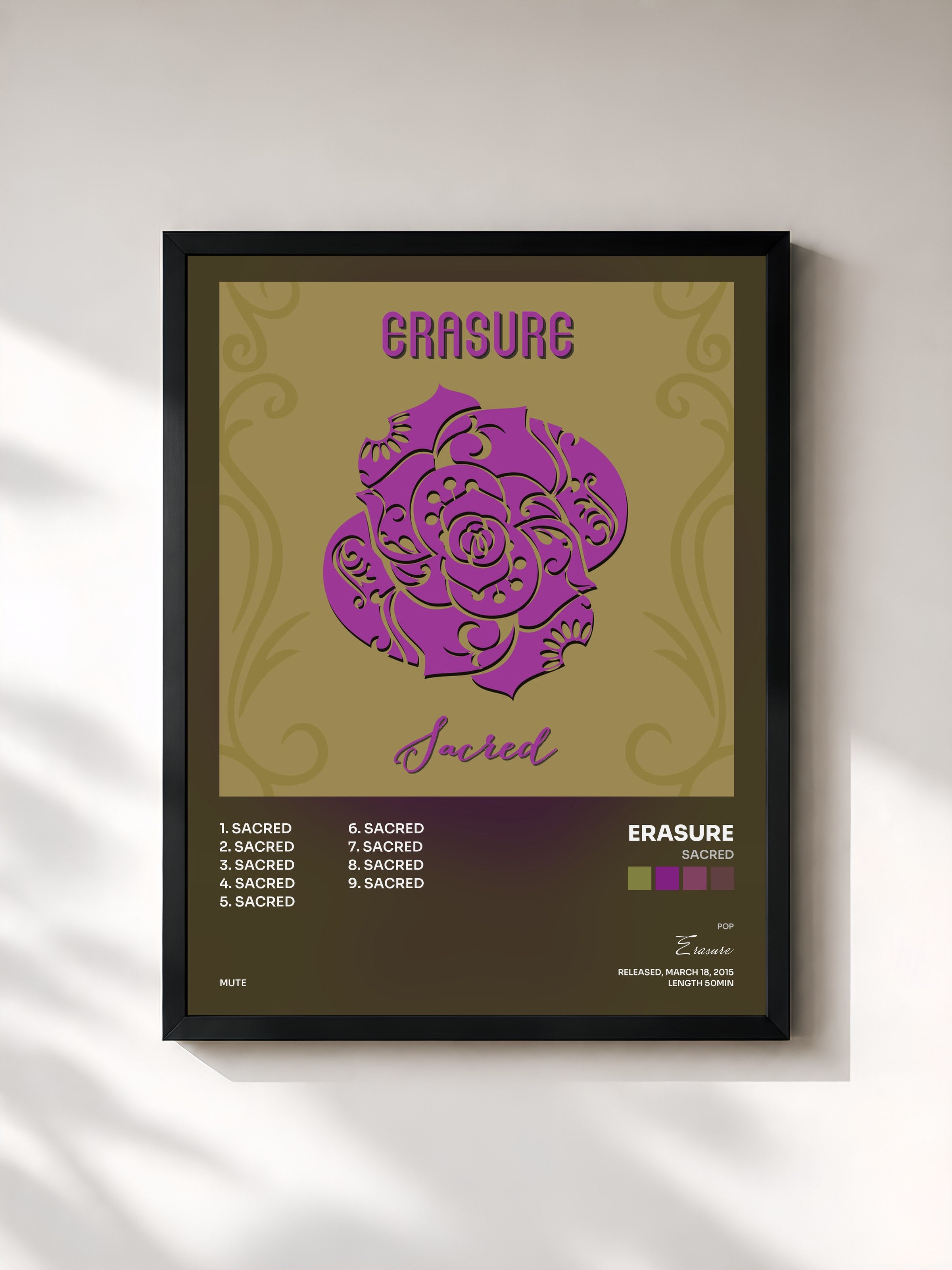 Erasure · Sacred