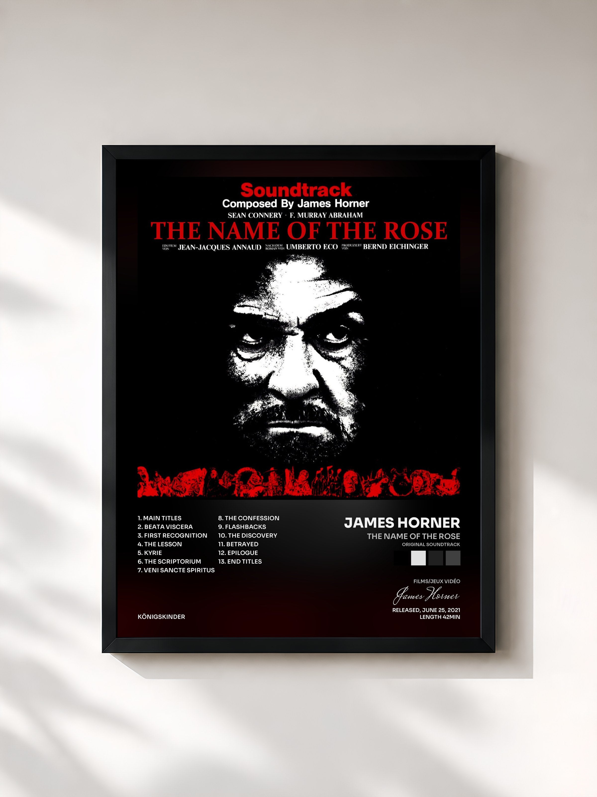 James Horner · The Name of the Rose (Original Soundtrack)