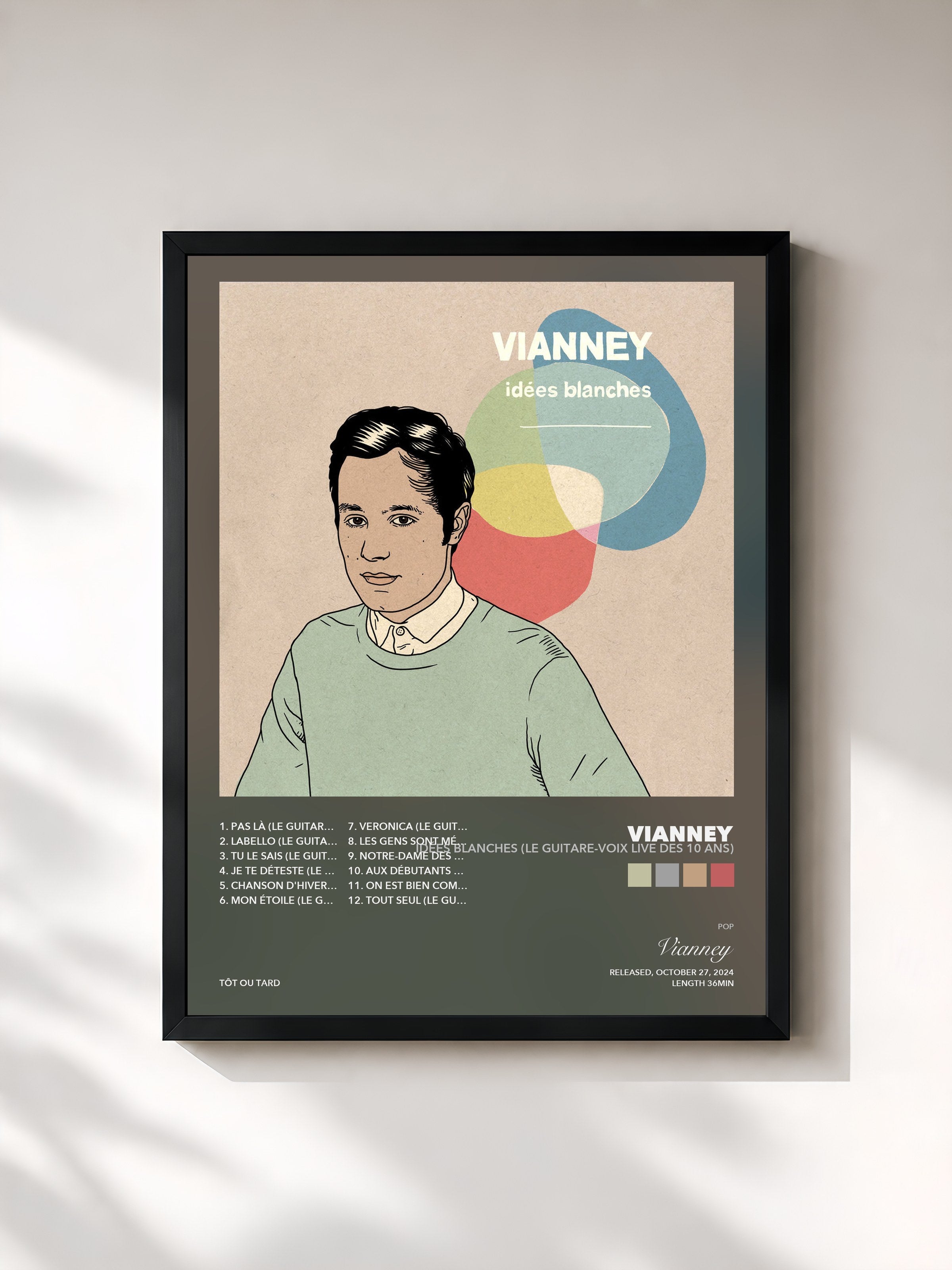 Vianney · Idées blanches (Le guitare-voix Live des 10 ans)