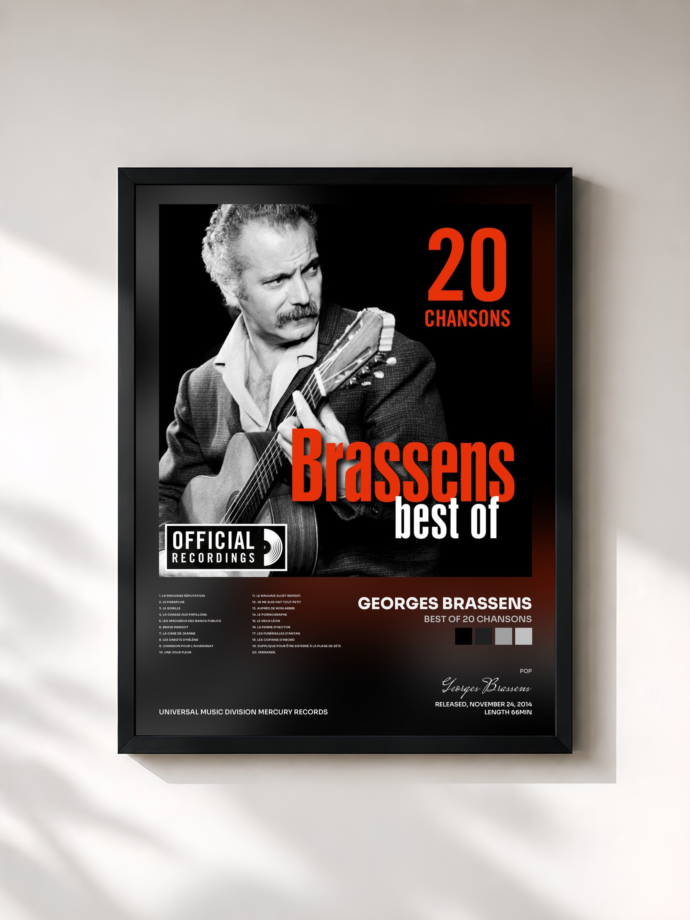 Georges Brassens · Best Of 20 chansons