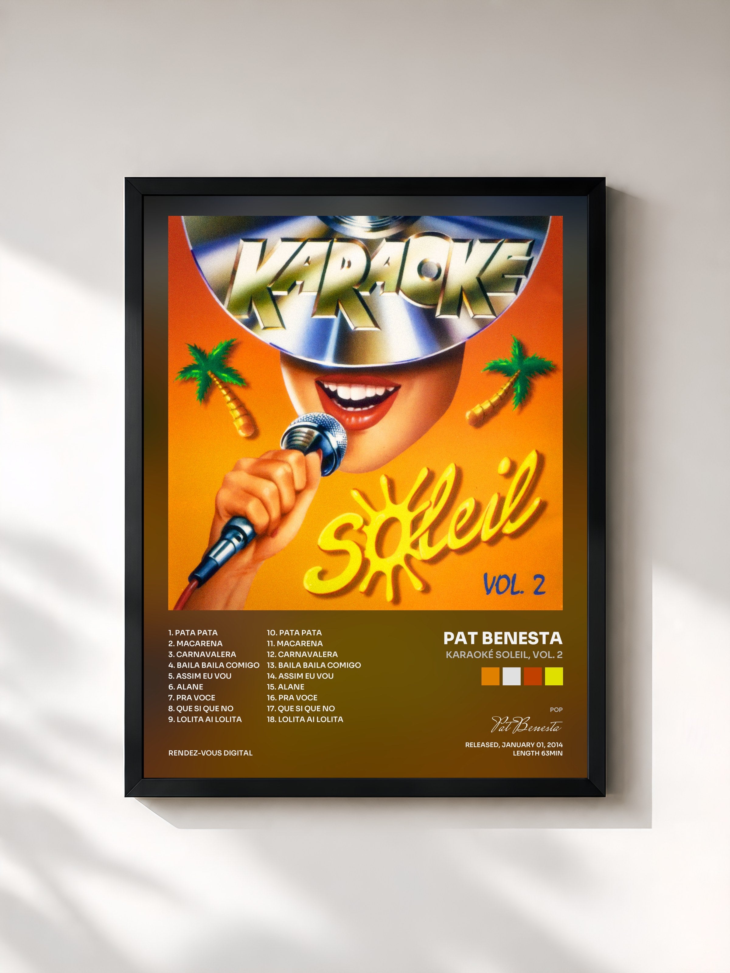 Pat Benesta · Karaoké soleil, Vol. 2