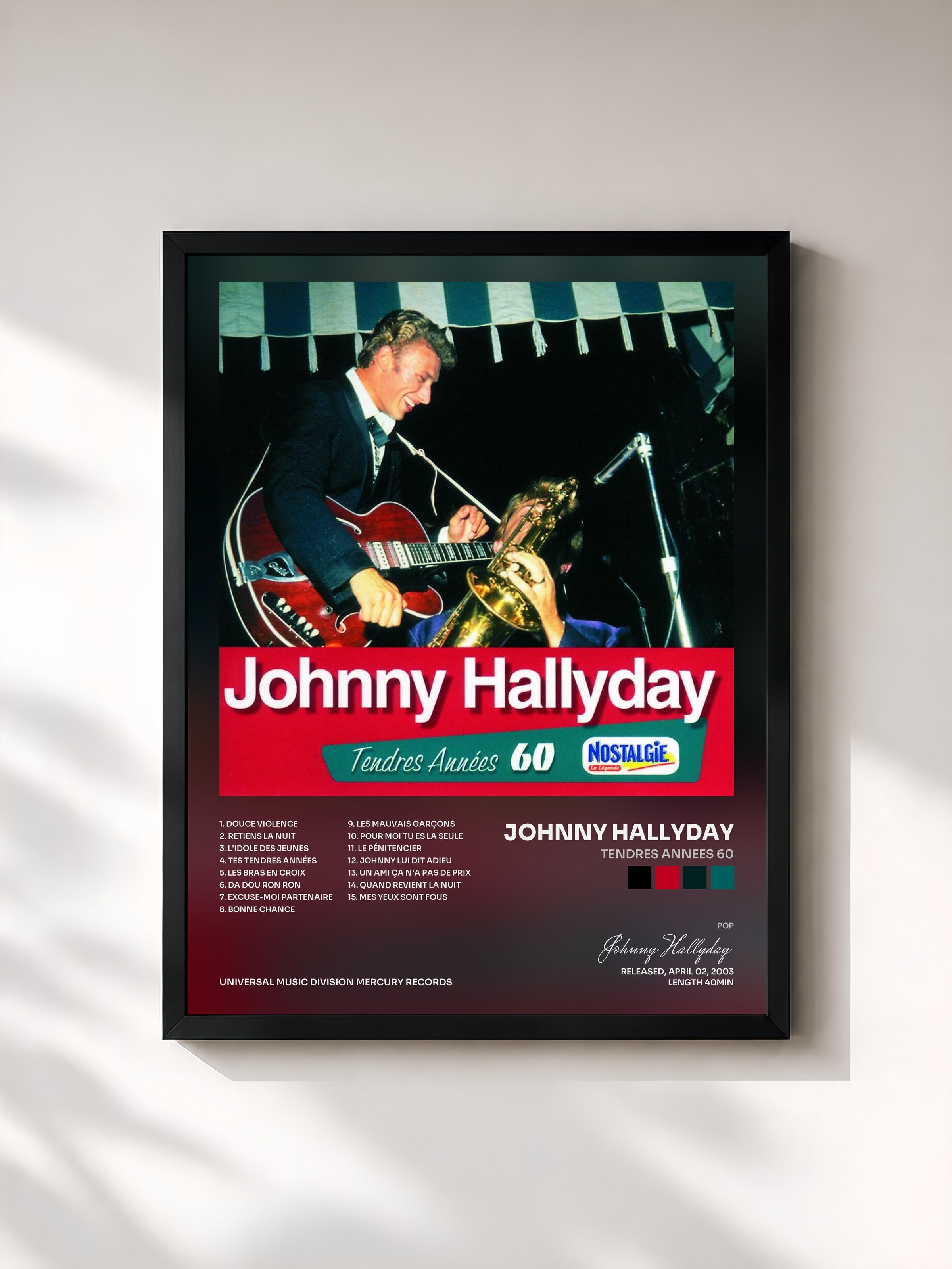 Johnny Hallyday · Tendres Annees 60