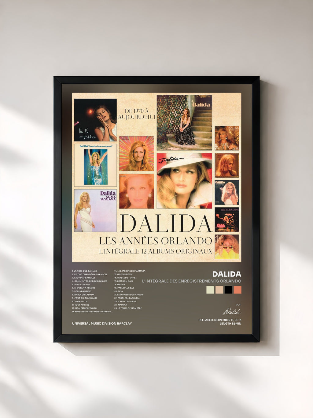 Dalida · L'Intégrale Des Enregistrements Orlando