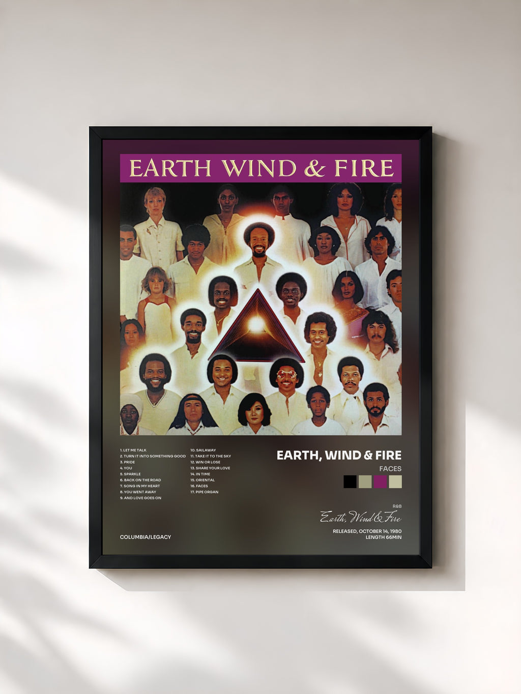 Earth, Wind & Fire · Faces
