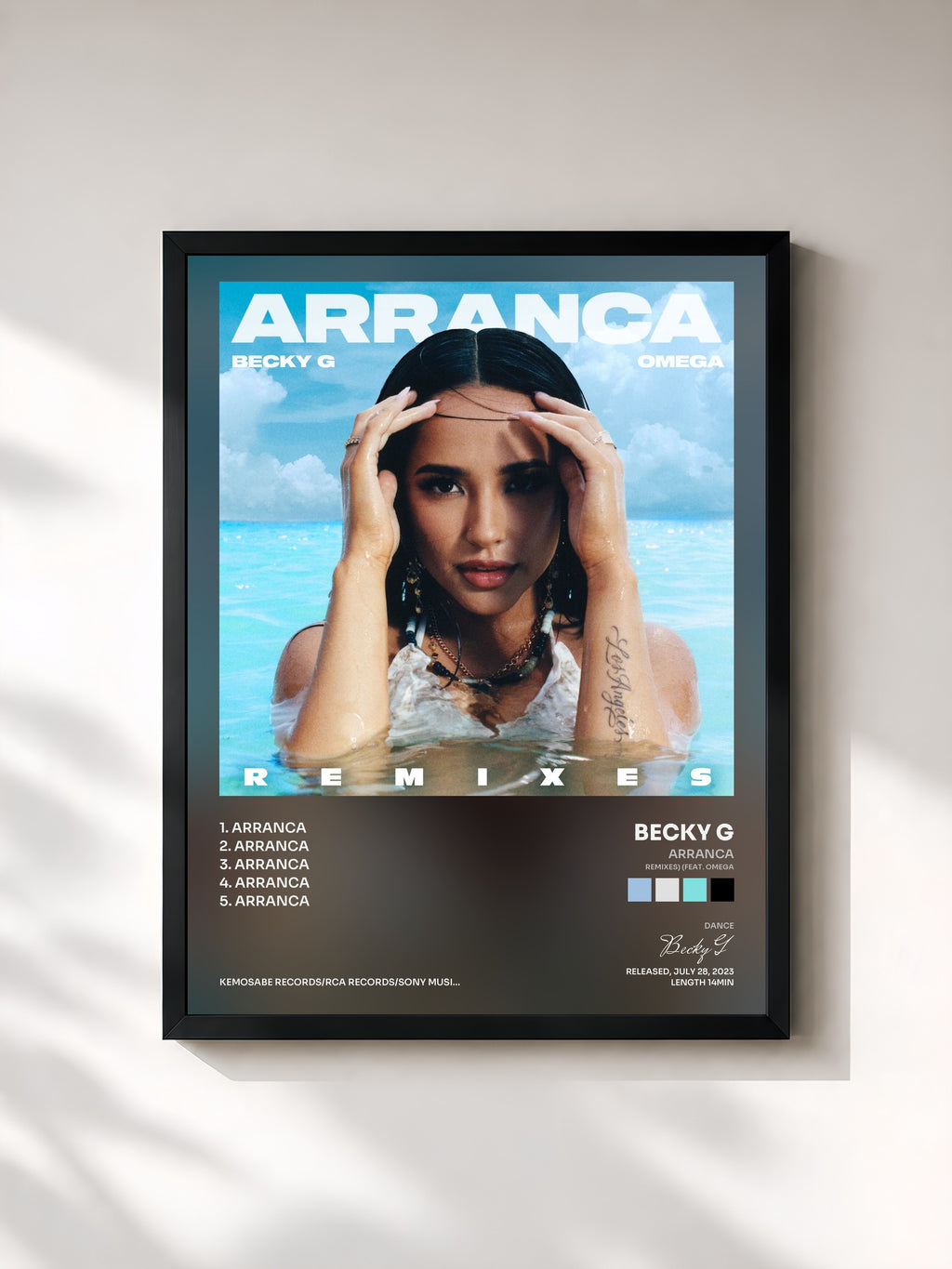 Becky G · Arranca (Remixes) (feat. Omega)