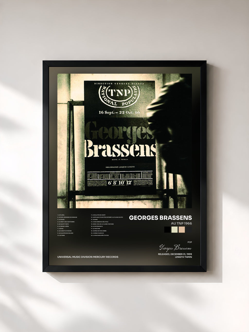 Georges Brassens · Au Tnp 1966