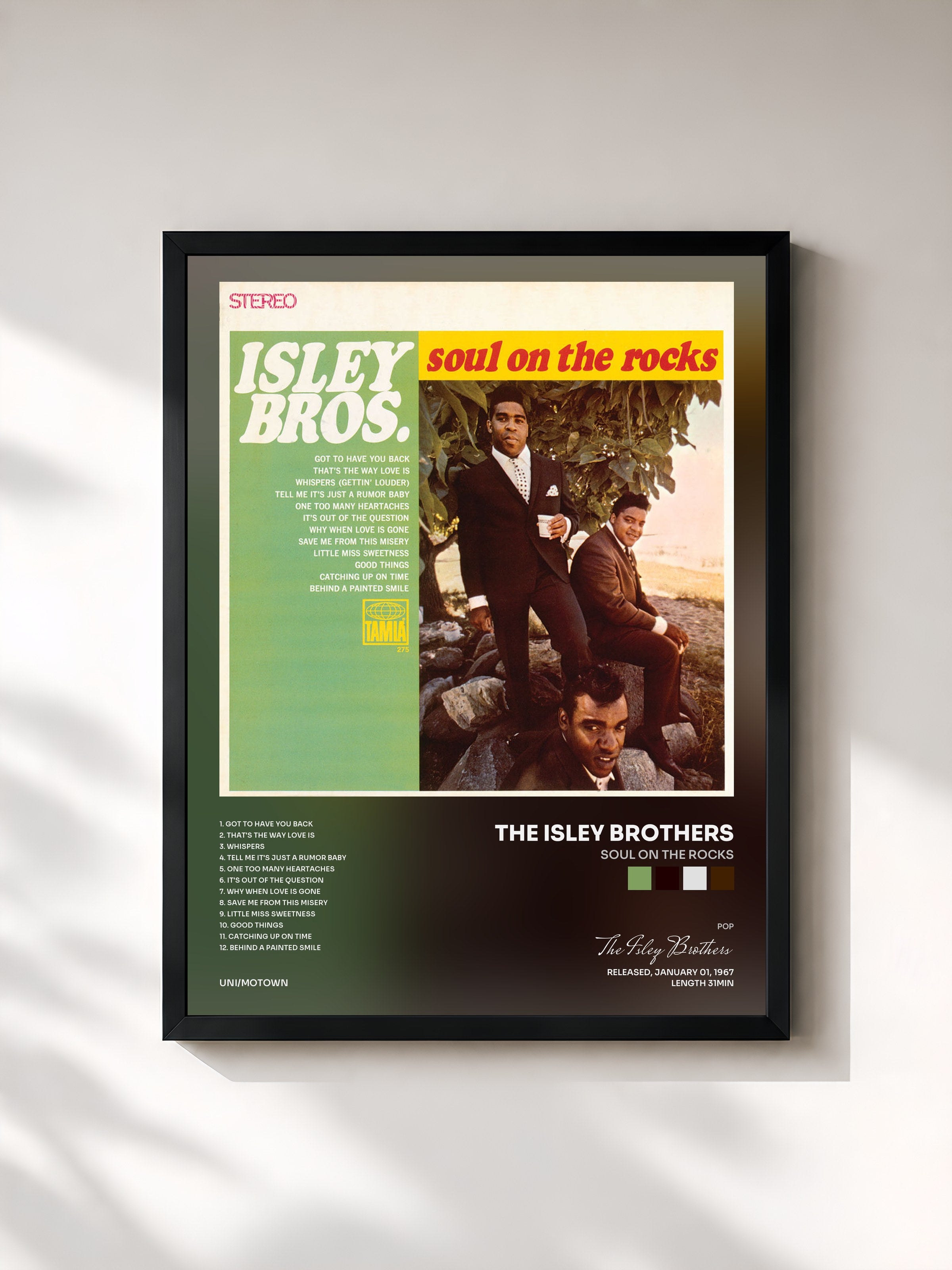 The Isley Brothers · Soul On The Rocks