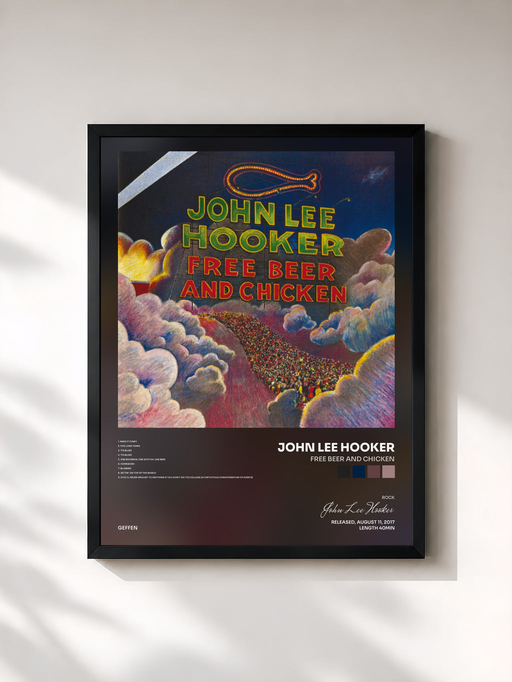 John Lee Hooker · Free Beer And Chicken