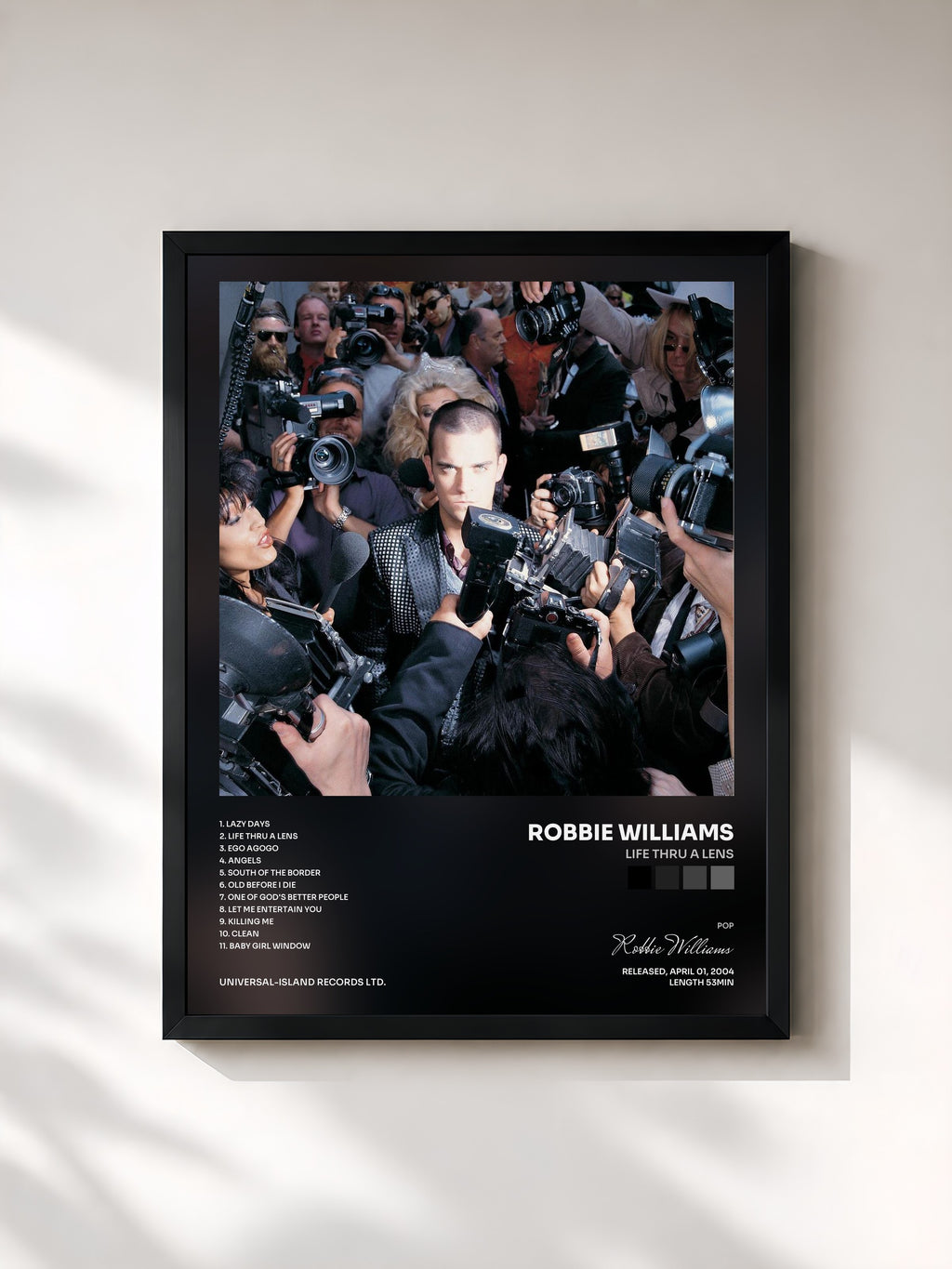 Robbie Williams · Life Thru A Lens