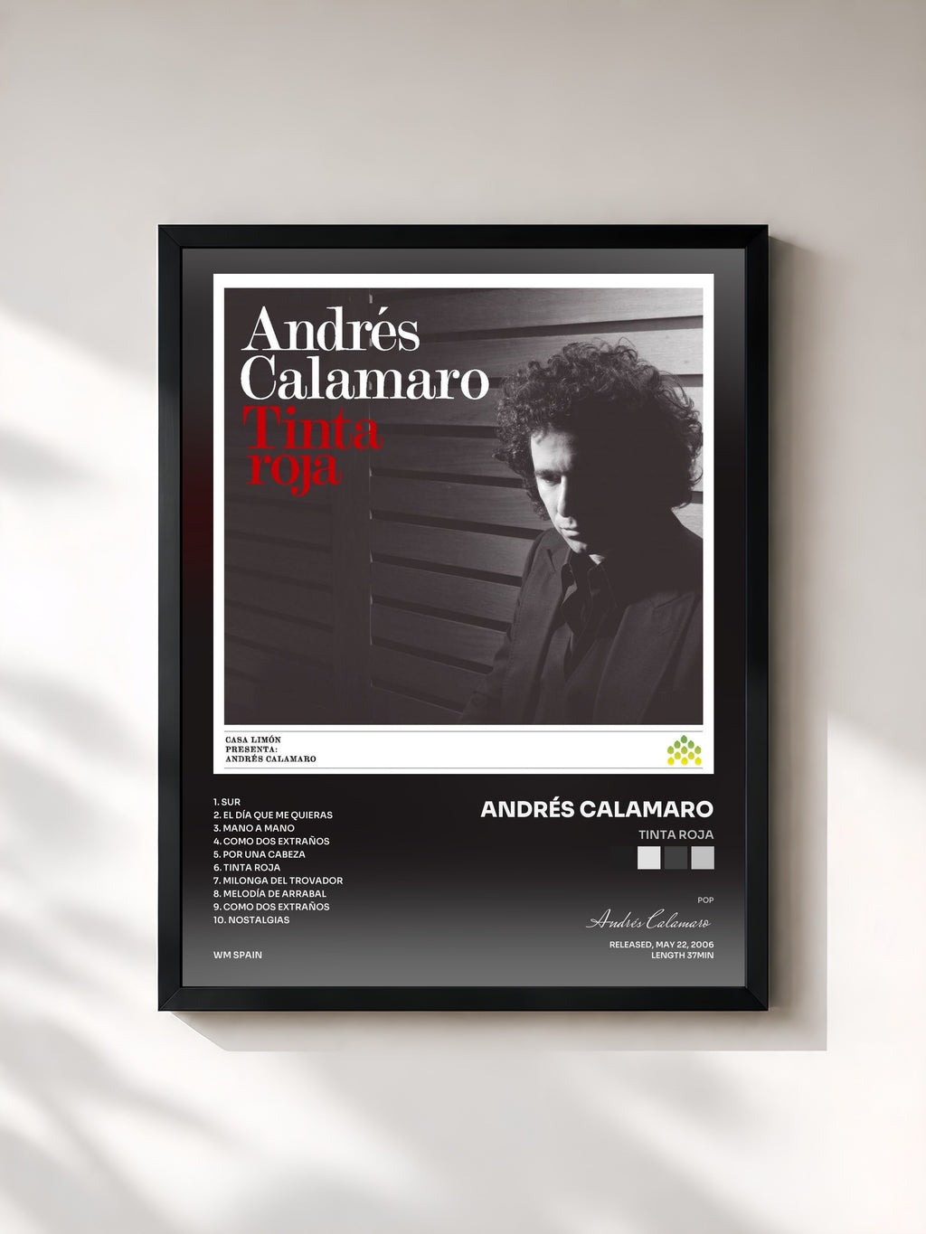 Andrés Calamaro · Tinta roja