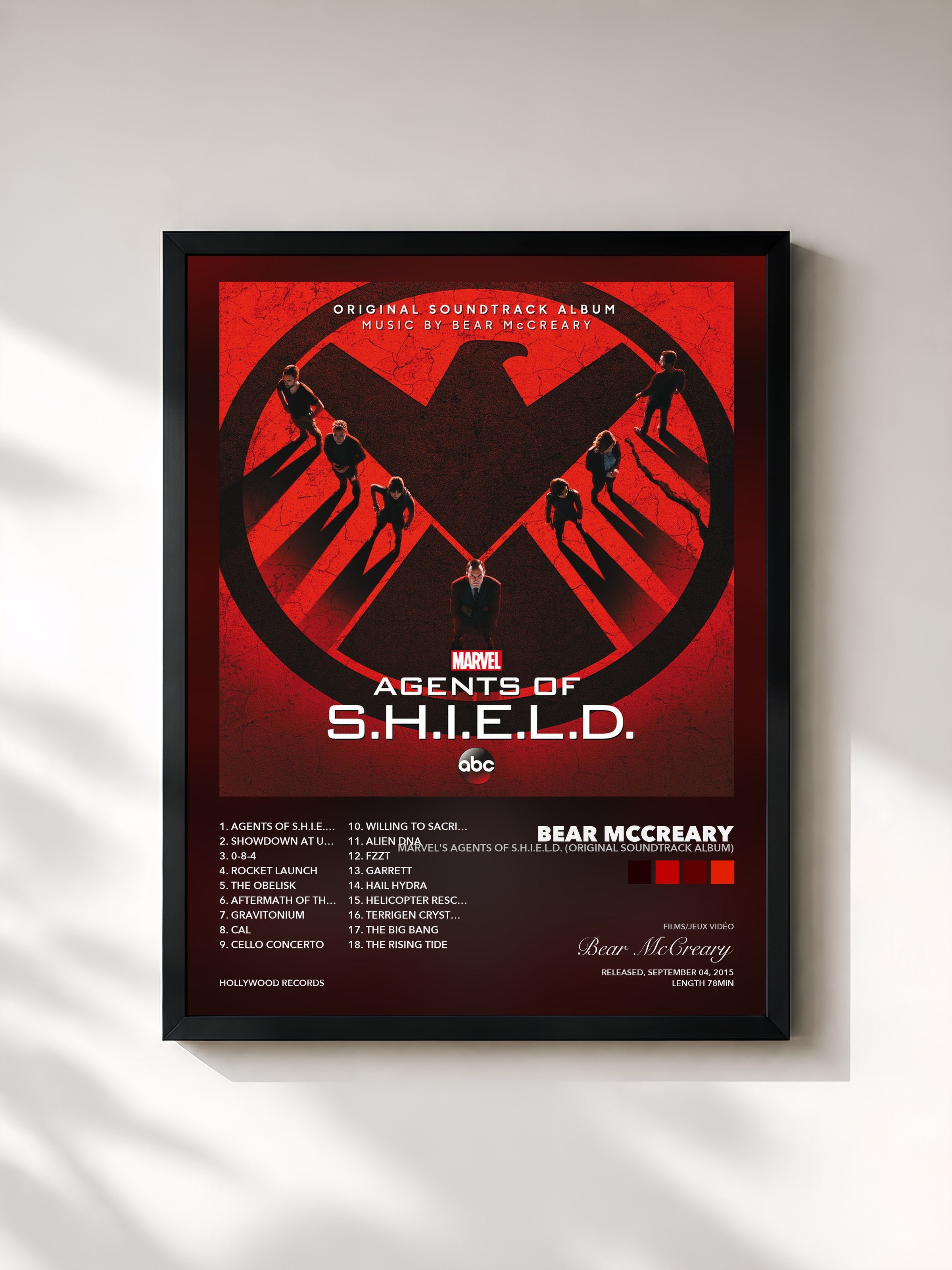 Bear McCreary – Marvel's Agents of S.H.I.E.L.D. (Original Soundtrack Album)