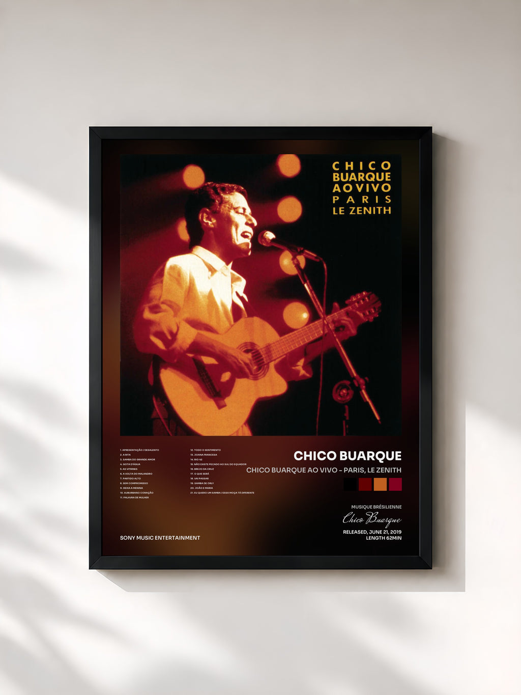 Chico Buarque · Chico Buarque Ao Vivo - Paris, Le Zenith