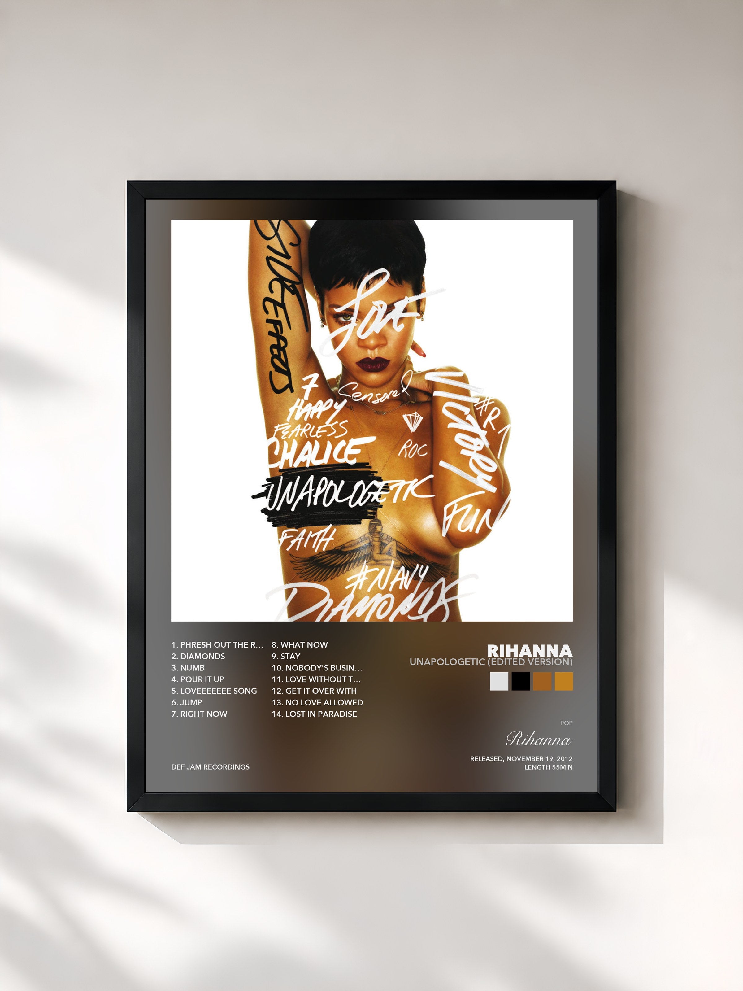 Rihanna – Unapologetic (Edited Version)