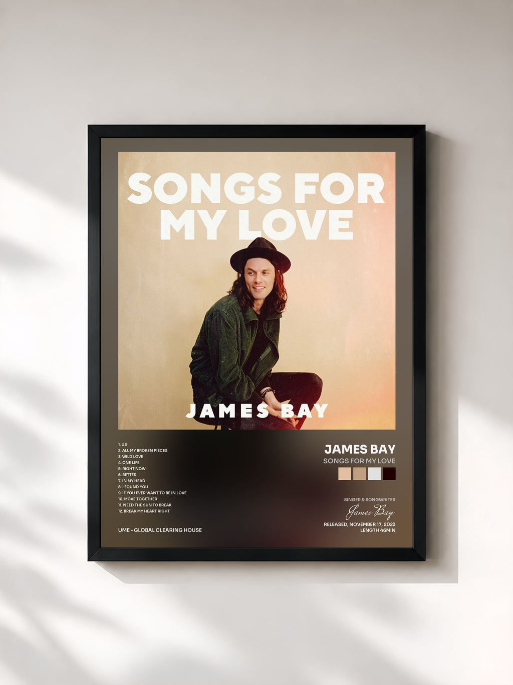 James Bay · Songs for my Love