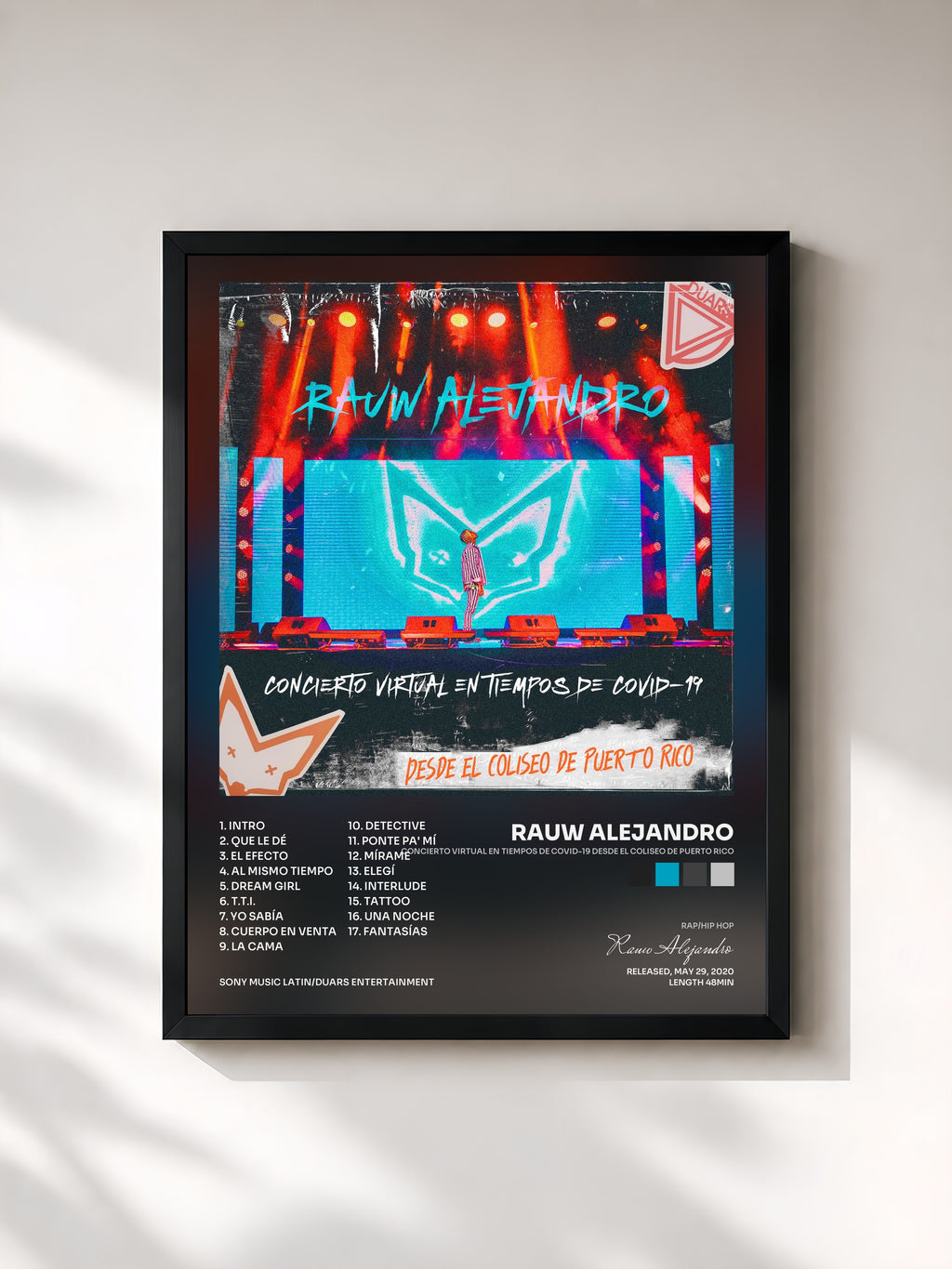Rauw Alejandro · Concierto Virtual en Tiempos de COVID-19 Desde el Coliseo de Puerto Rico