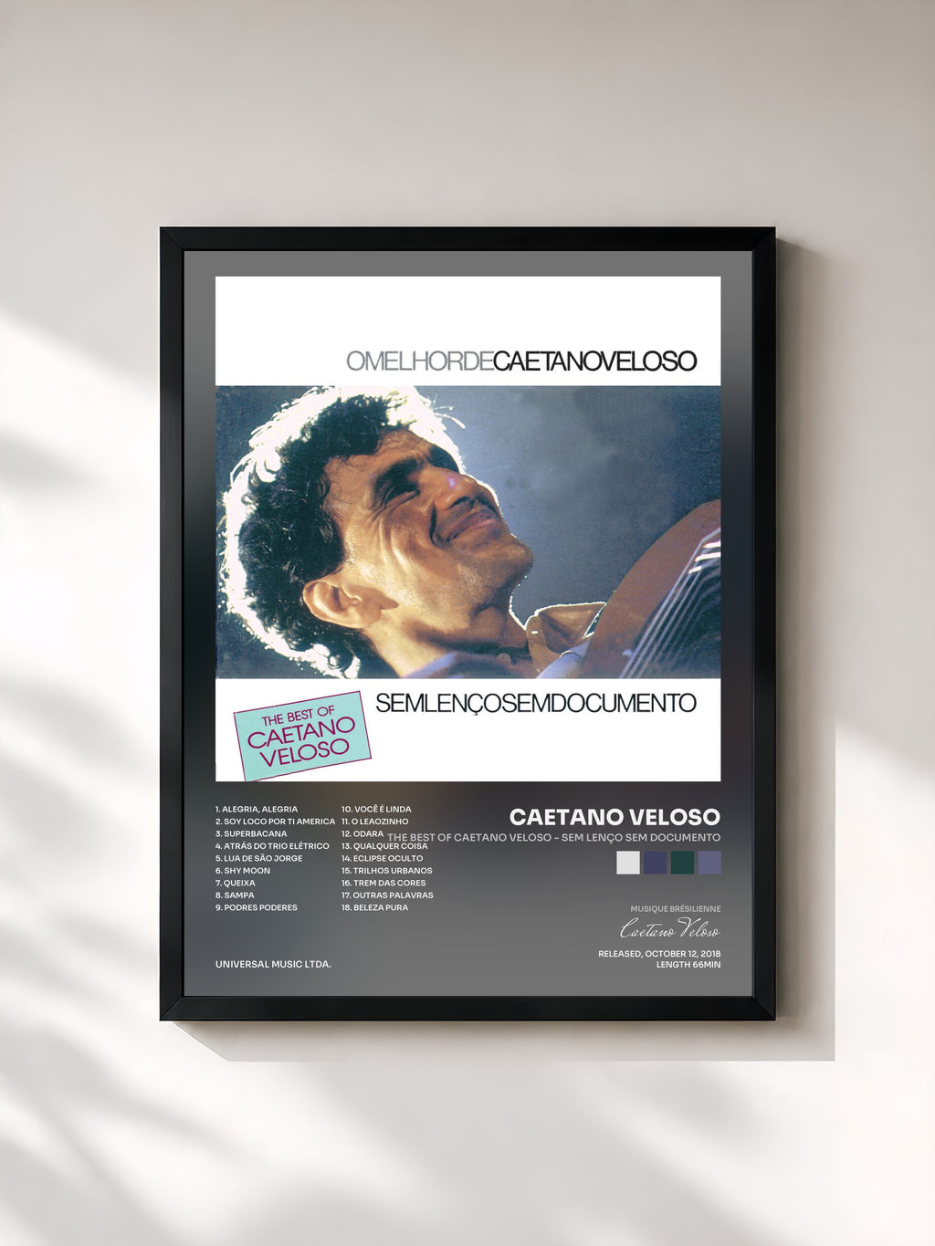 Caetano Veloso · The Best Of Caetano Veloso - Sem Lenço Sem Documento