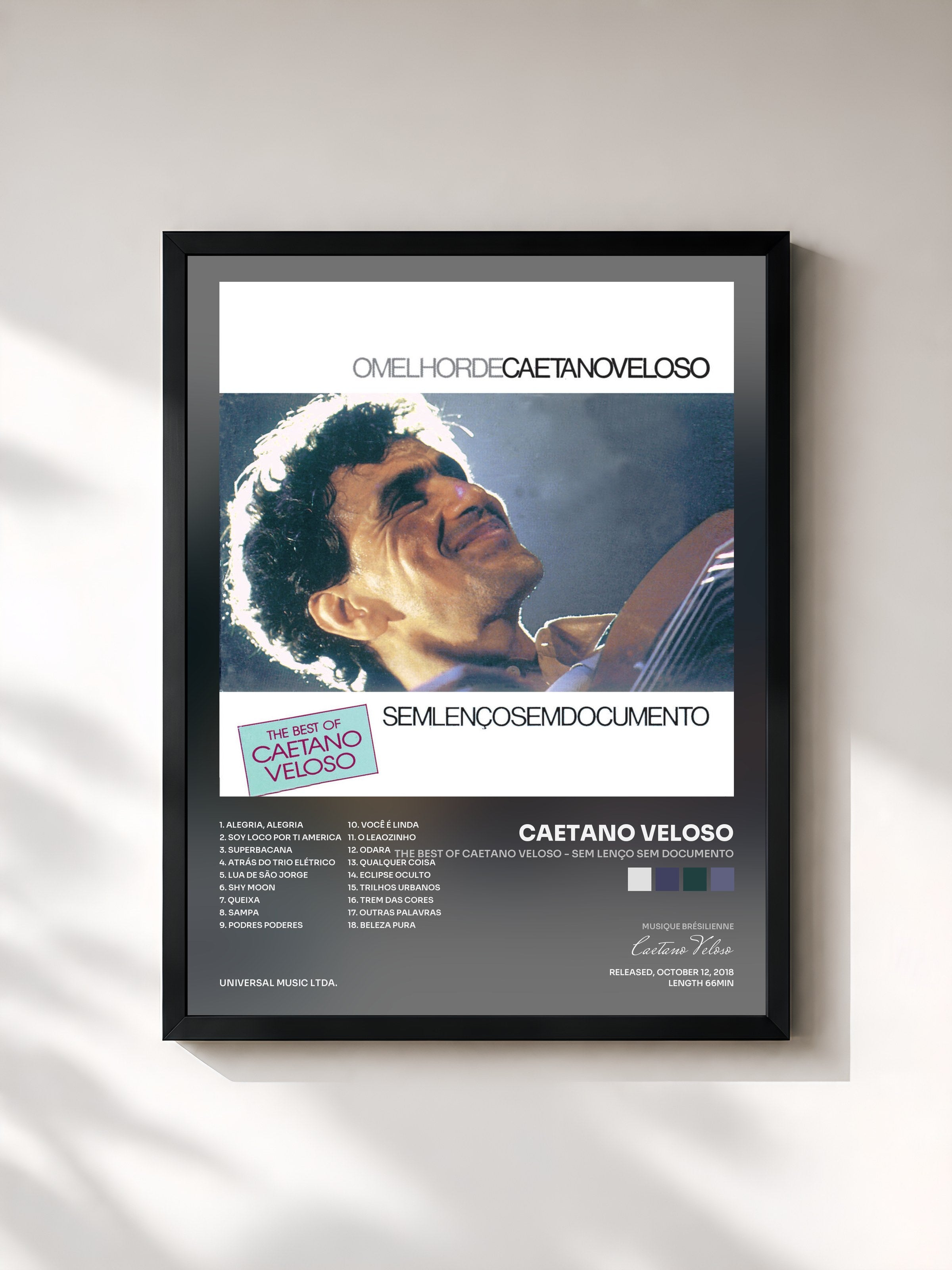 Caetano Veloso · The Best Of Caetano Veloso - Sem Lenço Sem Documento