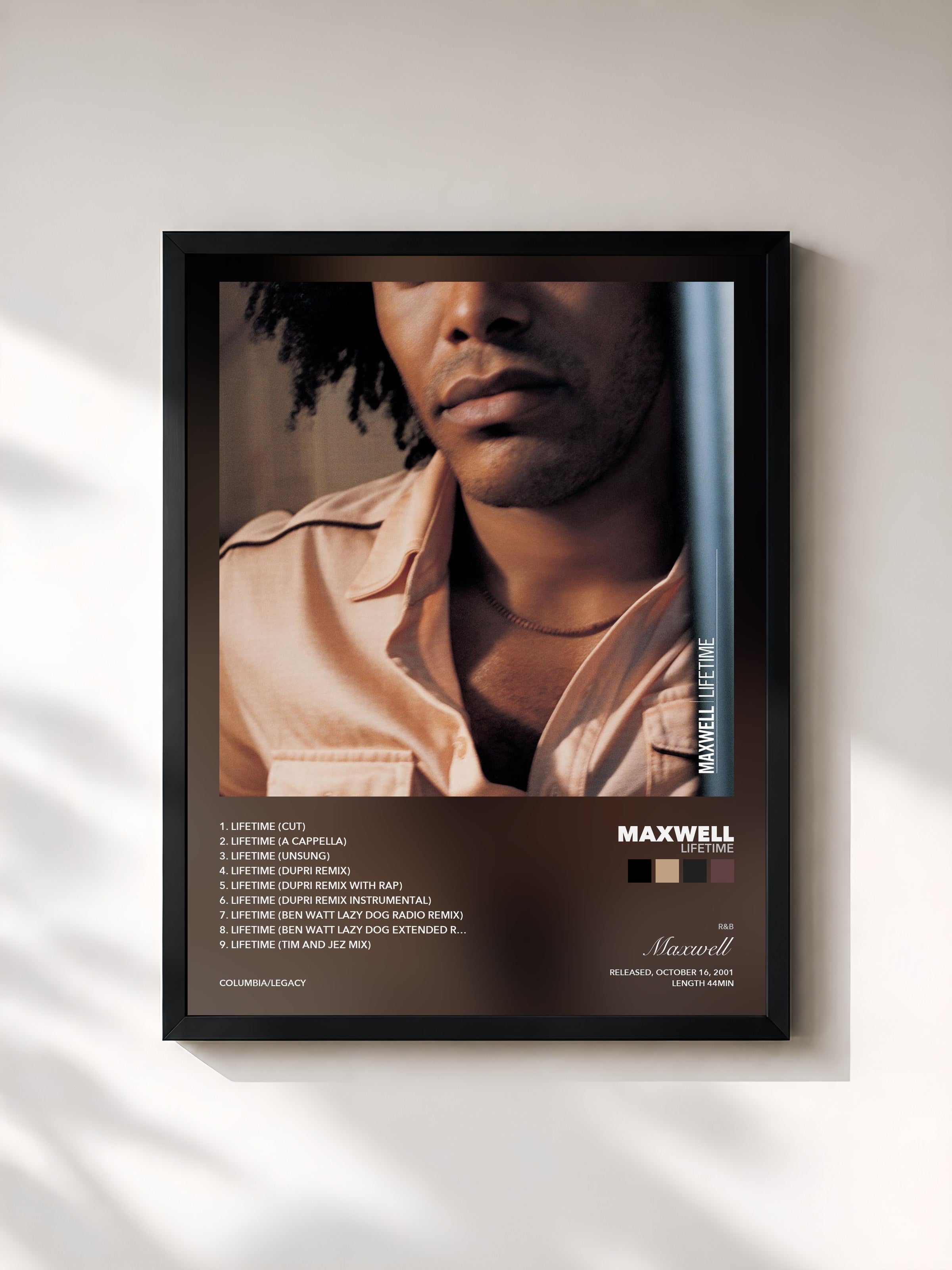 Maxwell · Lifetime