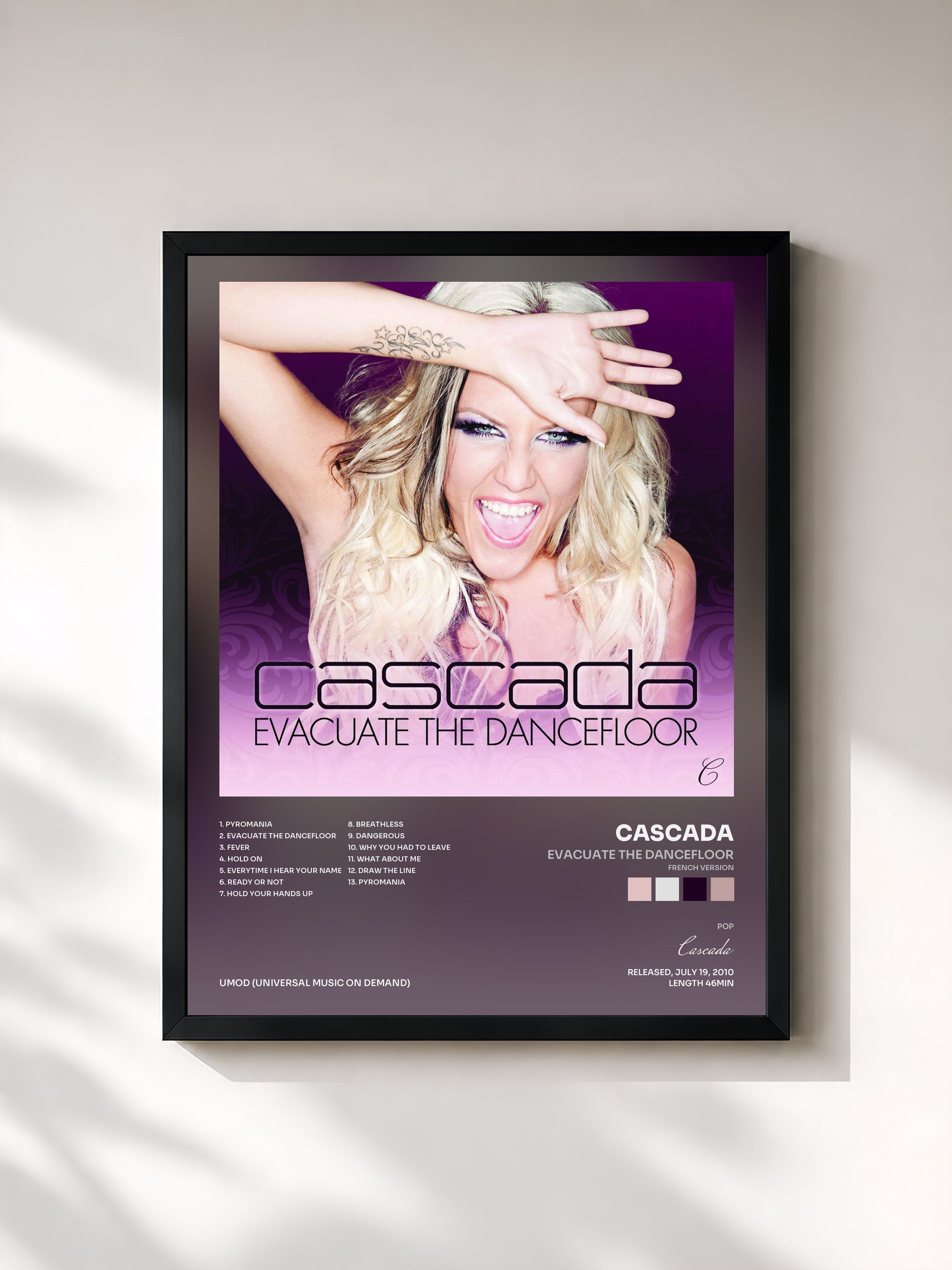 Cascada · Evacuate The Dancefloor (French Version)