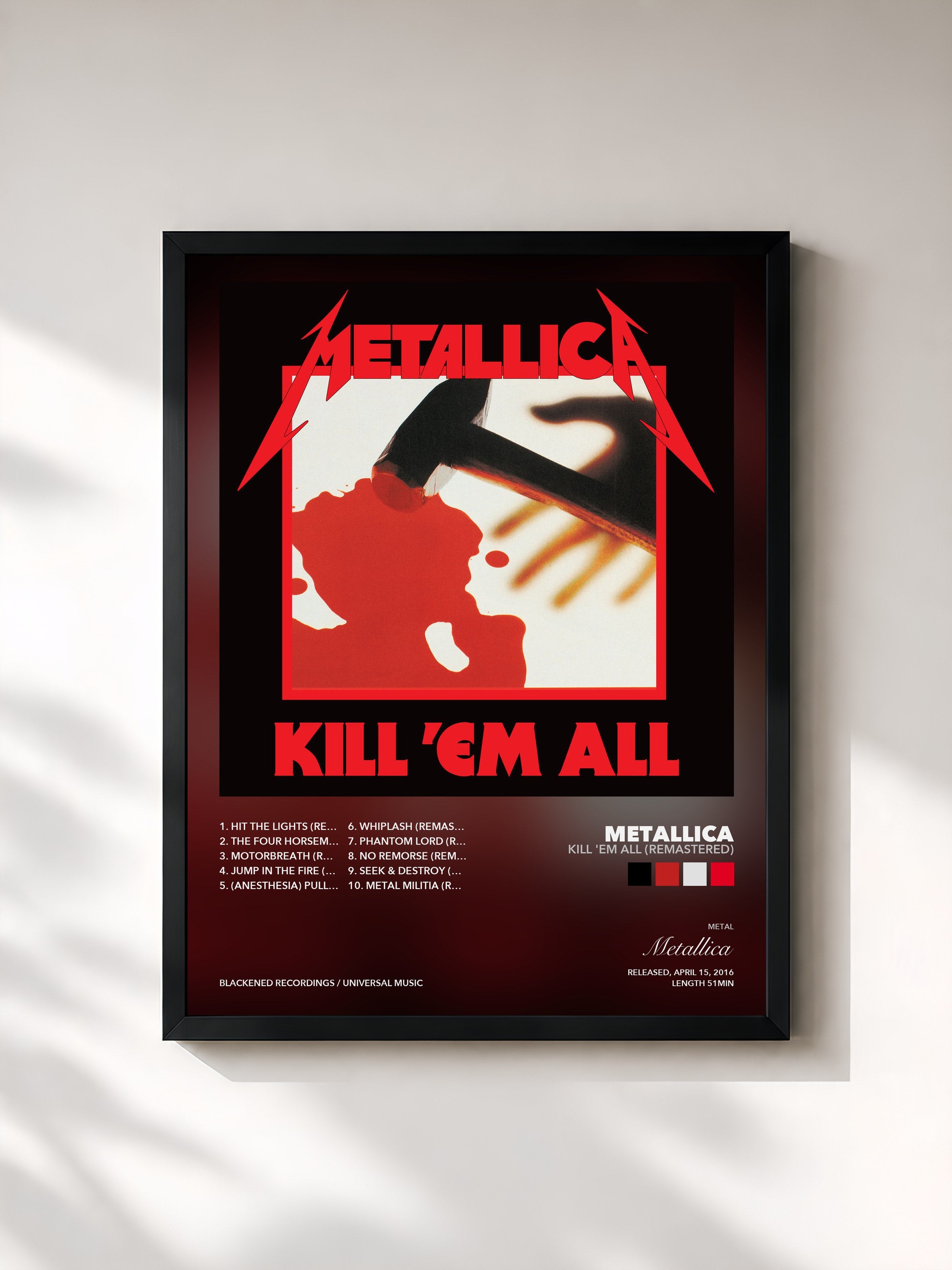 Metallica · Kill 'Em All (Remastered)