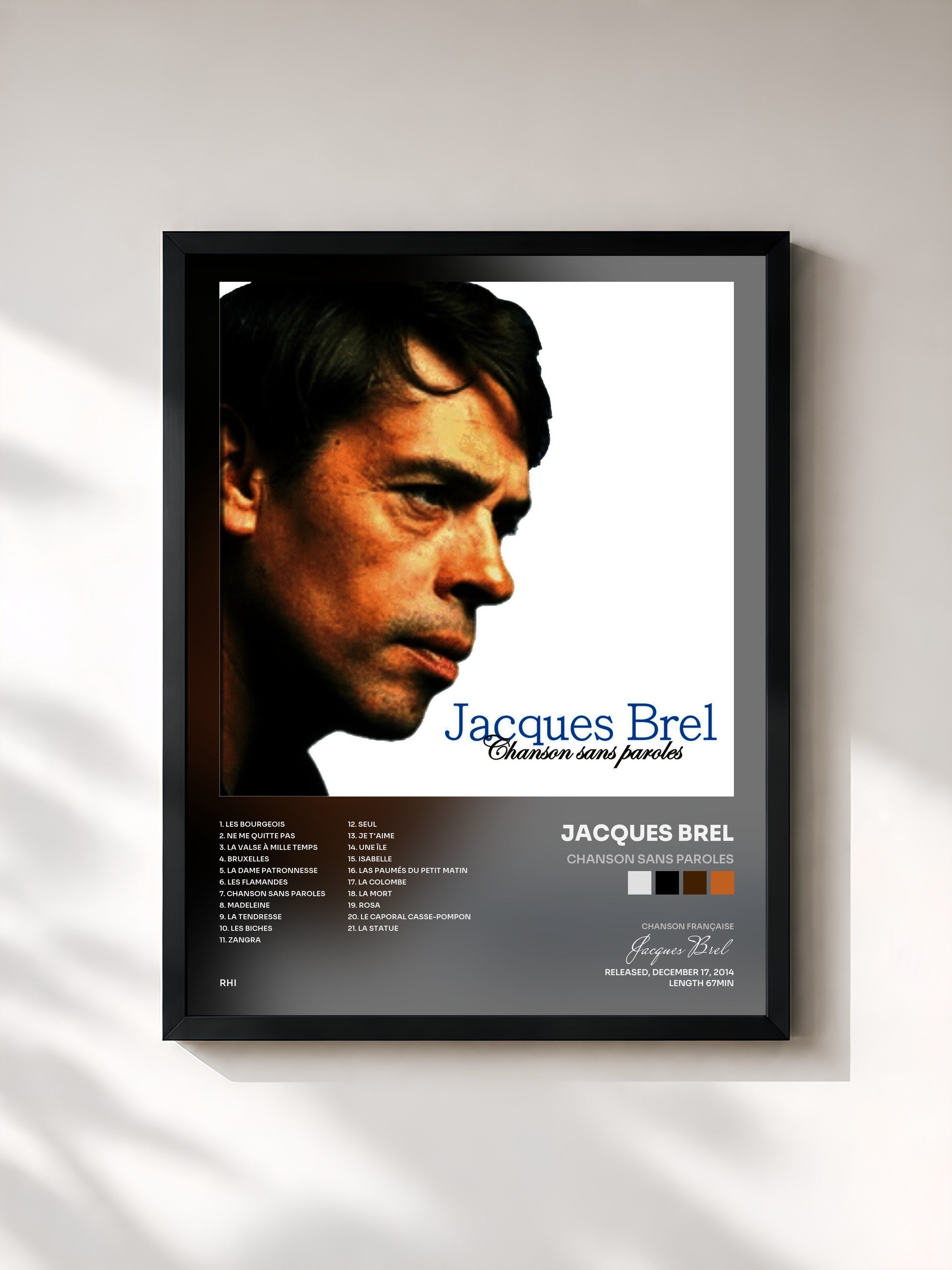 Jacques Brel · Chanson sans paroles
