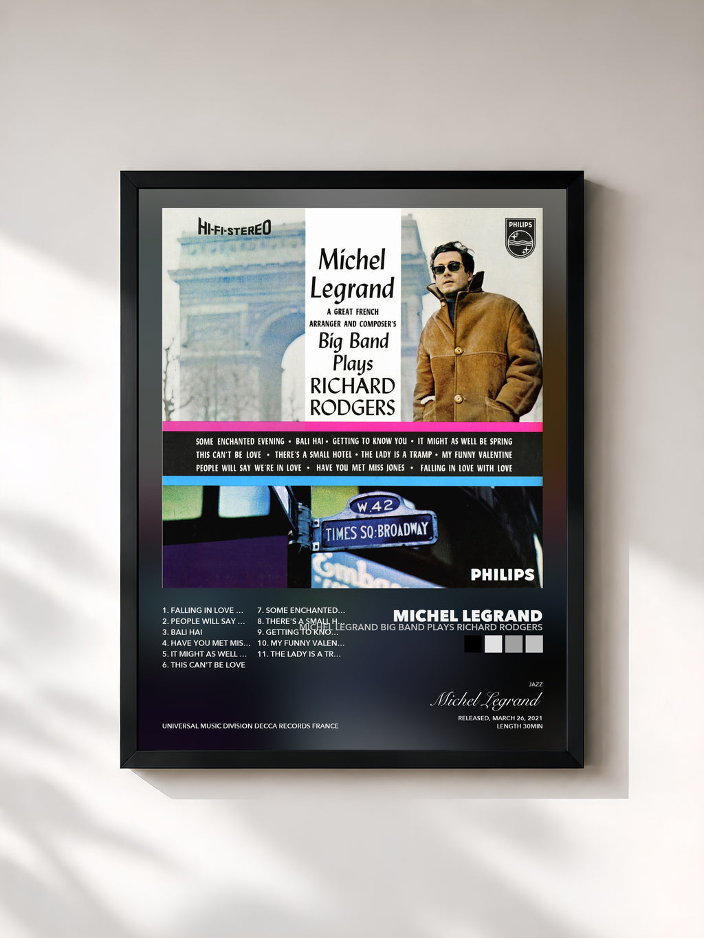 Michel Legrand – Michel Legrand Big Band Plays Richard Rodgers