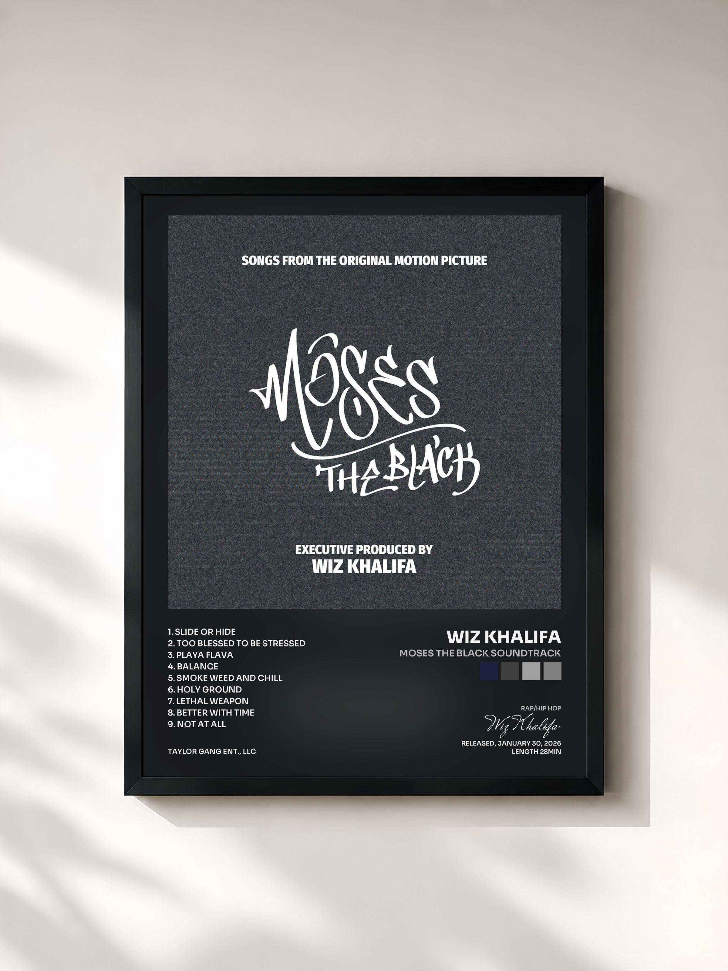 Wiz Khalifa · Moses the Black Soundtrack