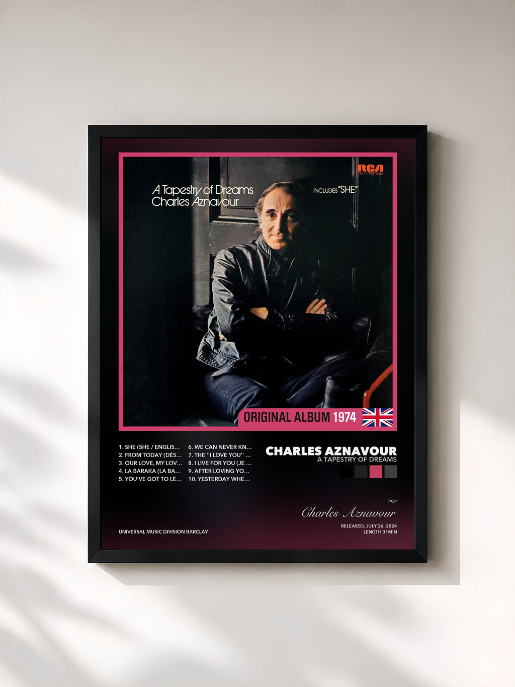 Charles Aznavour – A Tapestry Of Dreams