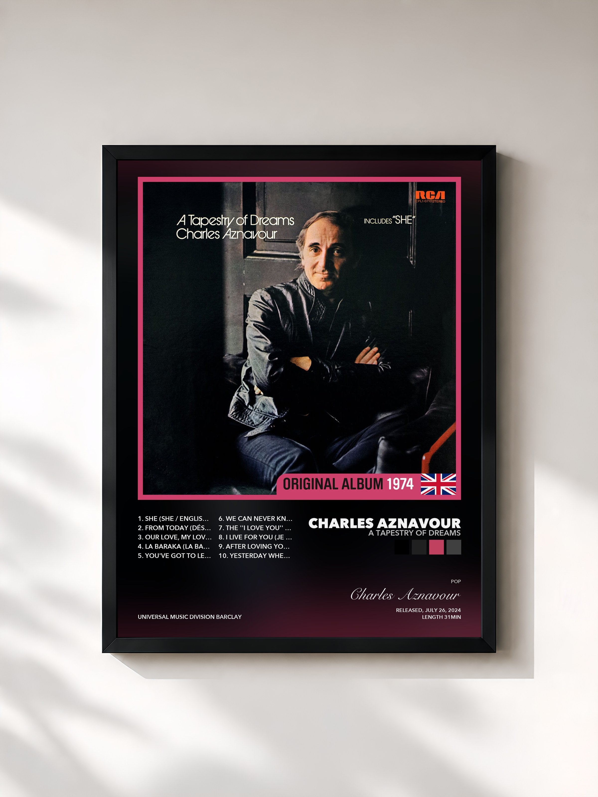 Charles Aznavour – A Tapestry Of Dreams