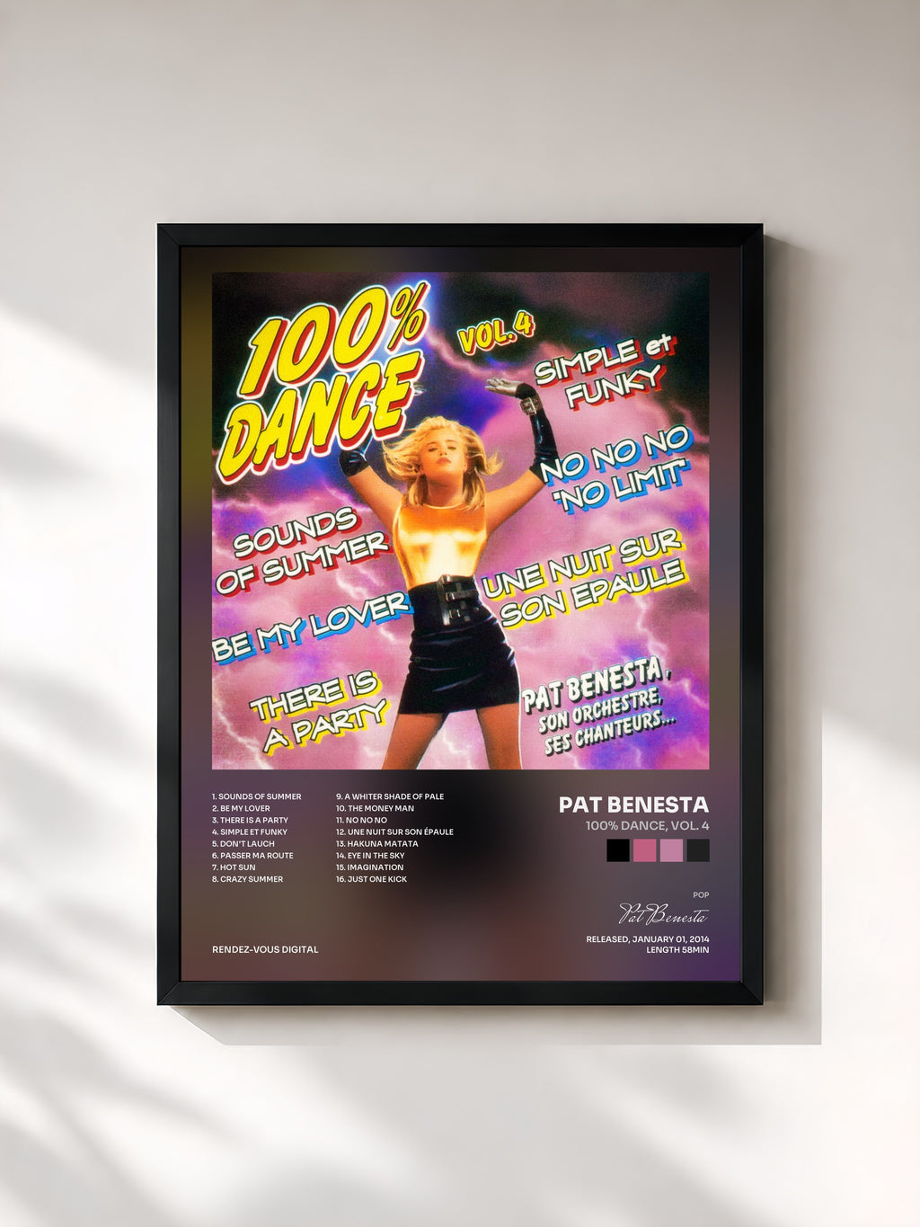 Pat Benesta · 100% Dance, Vol. 4