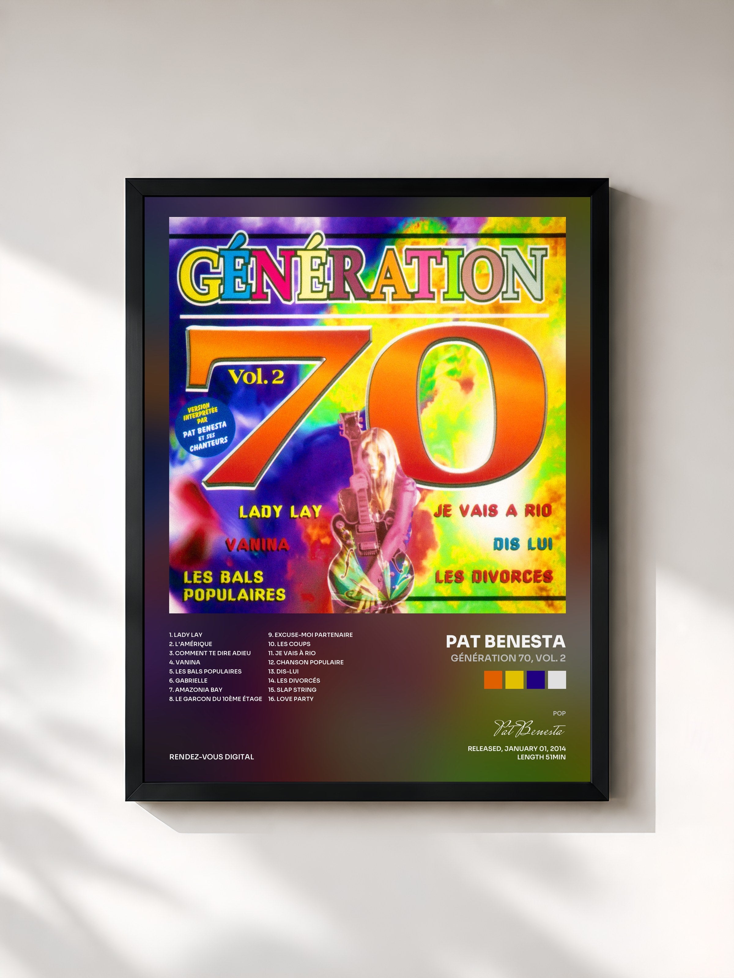 Pat Benesta · Génération 70, Vol. 2
