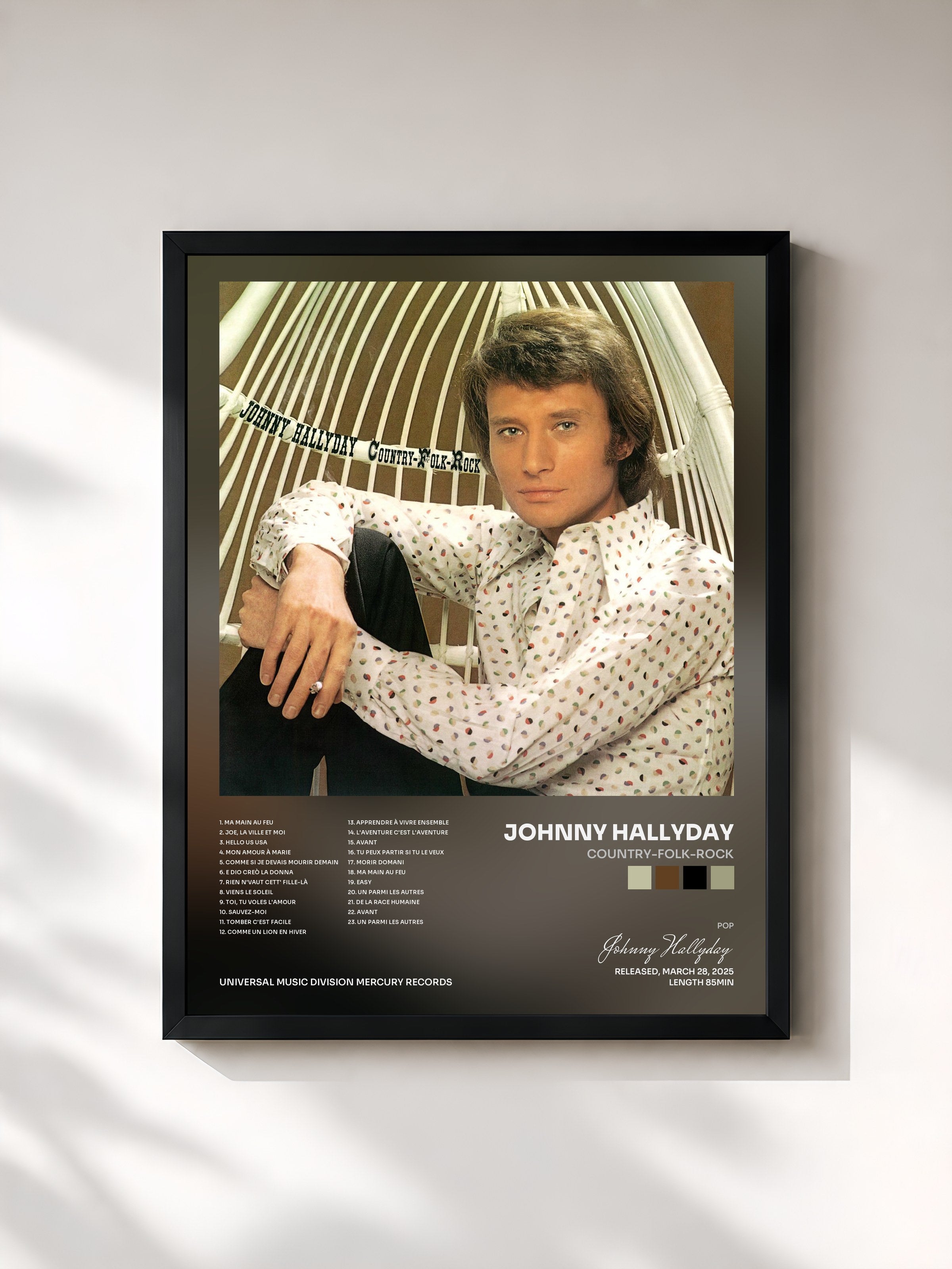 Johnny Hallyday · Country-Folk-Rock
