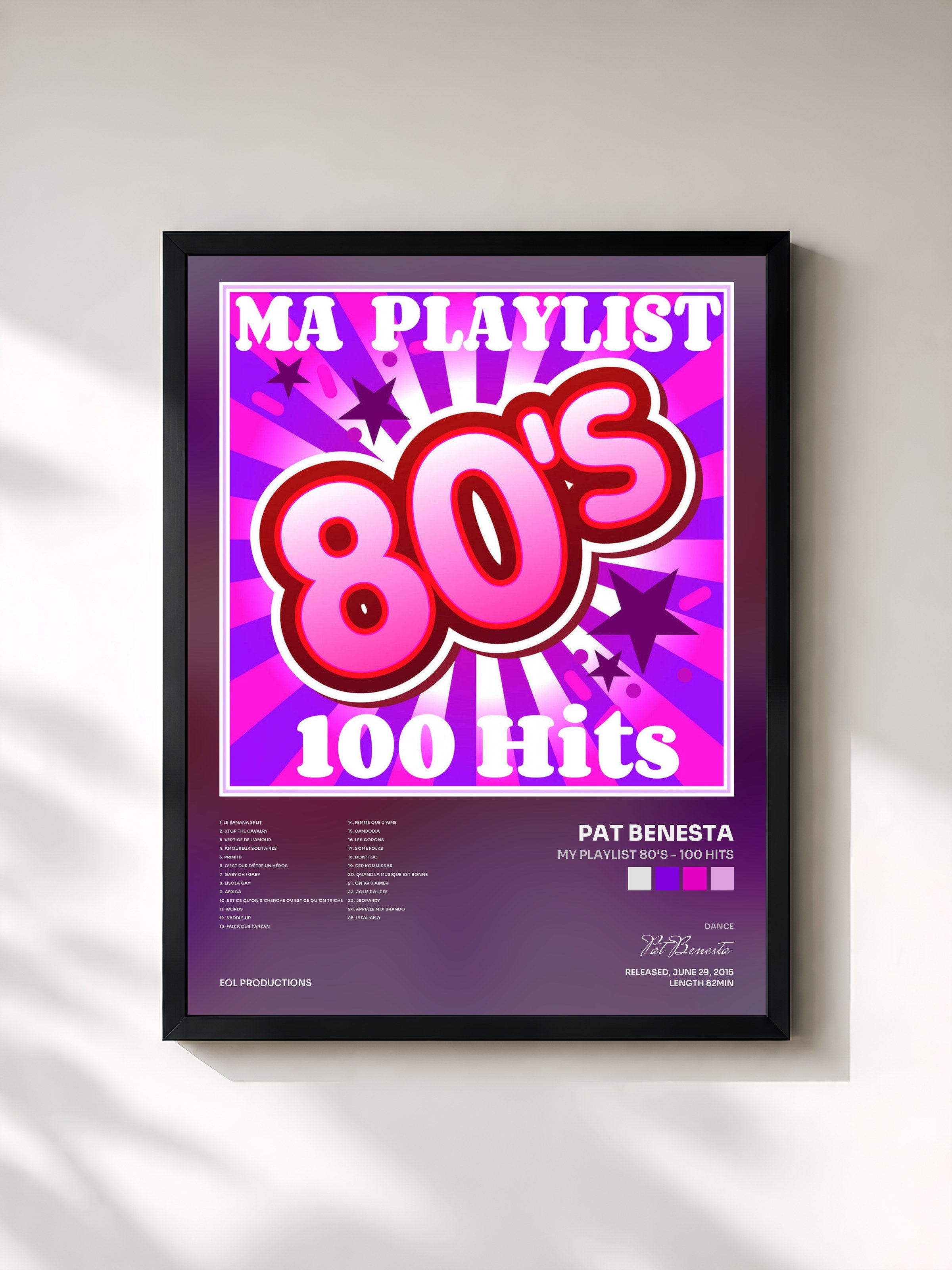 Pat Benesta · My Playlist 80's - 100 Hits
