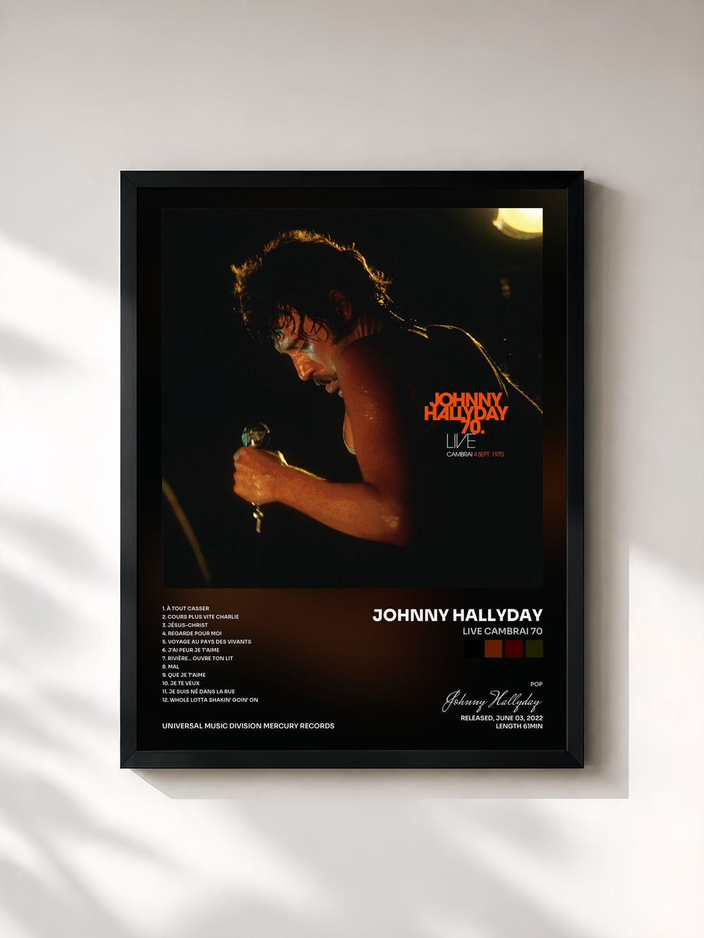 Johnny Hallyday · Live Cambrai 70