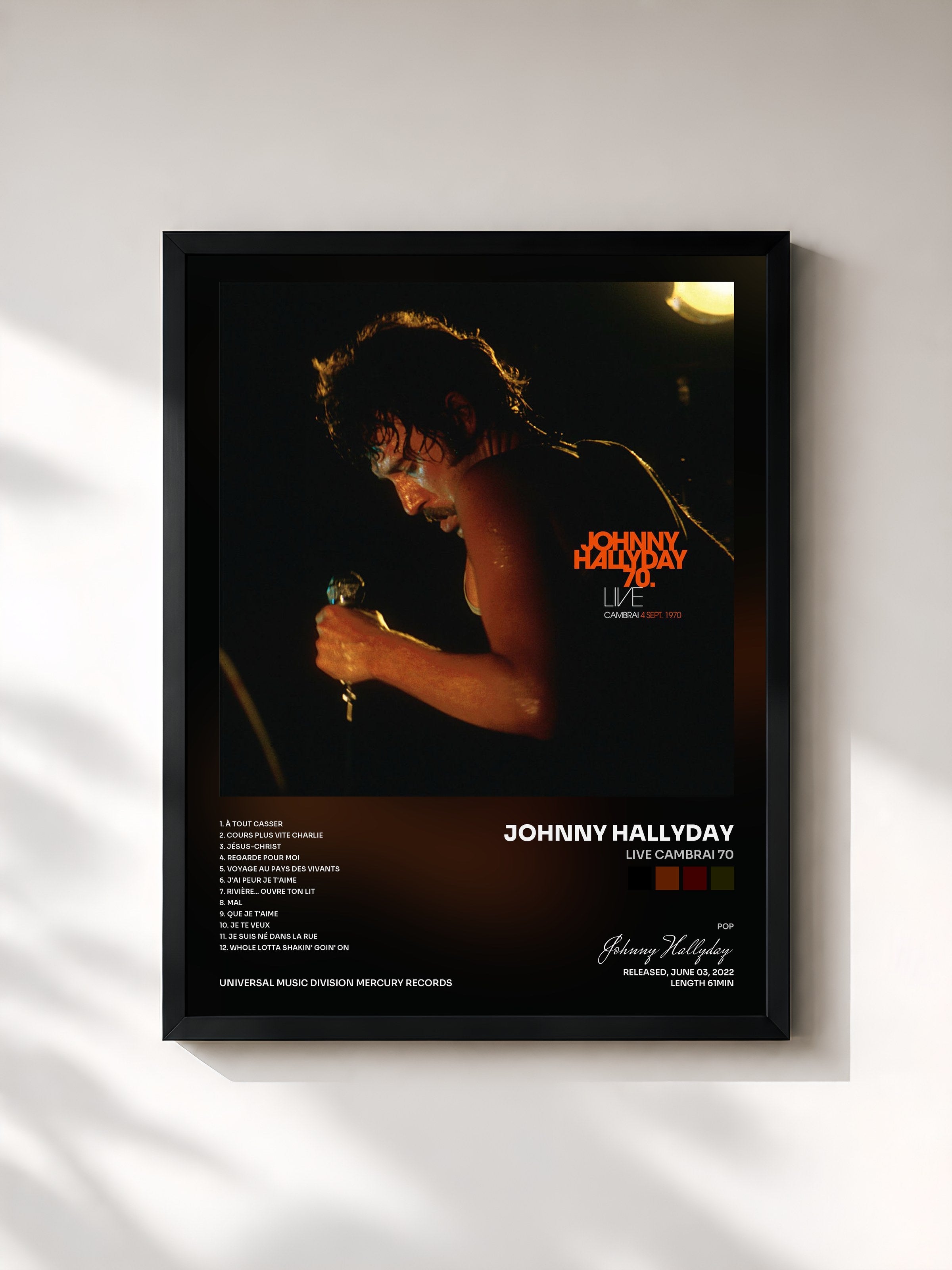 Johnny Hallyday · Live Cambrai 70