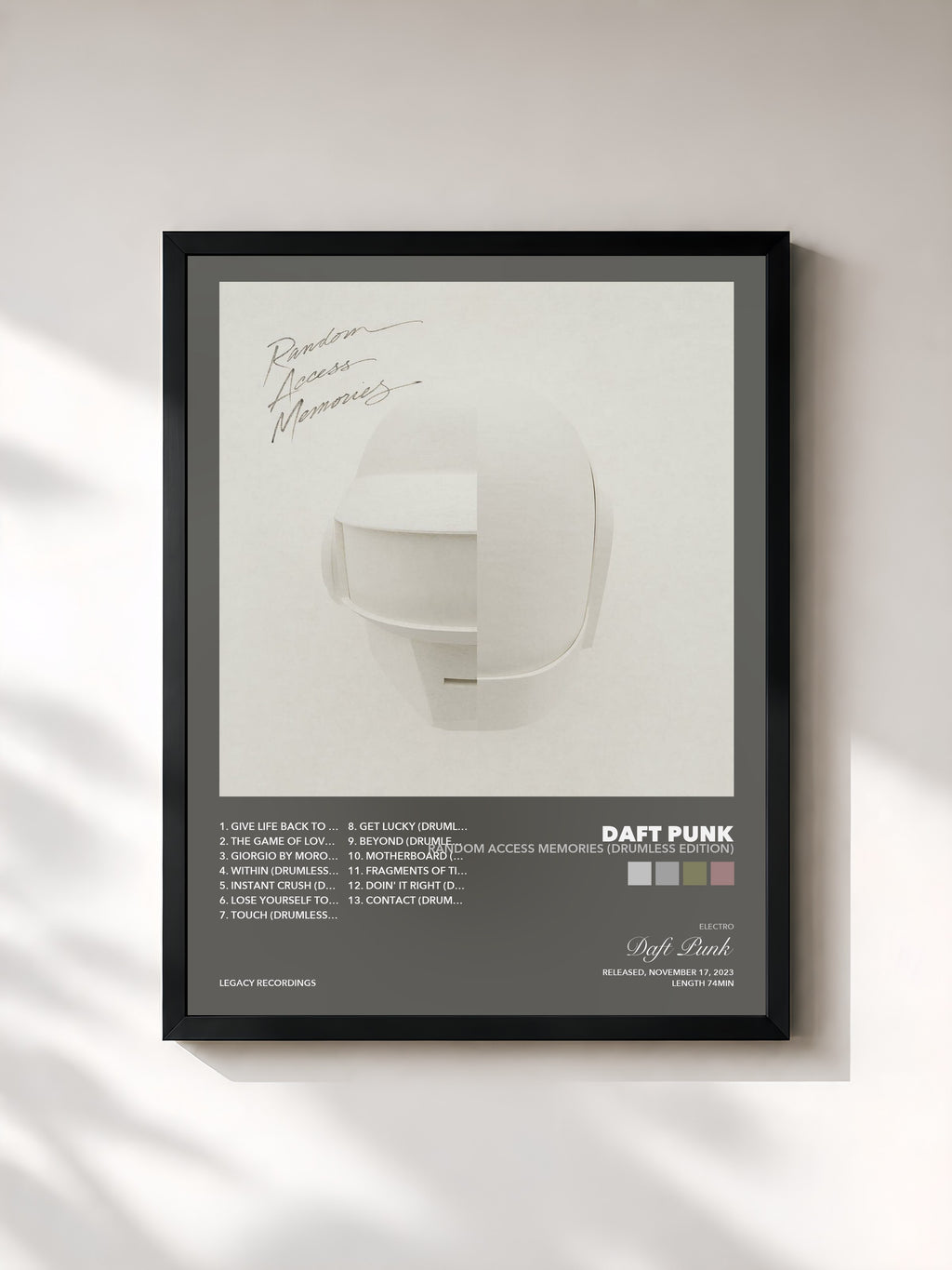 Daft Punk – Random Access Memories (Drumless Edition)