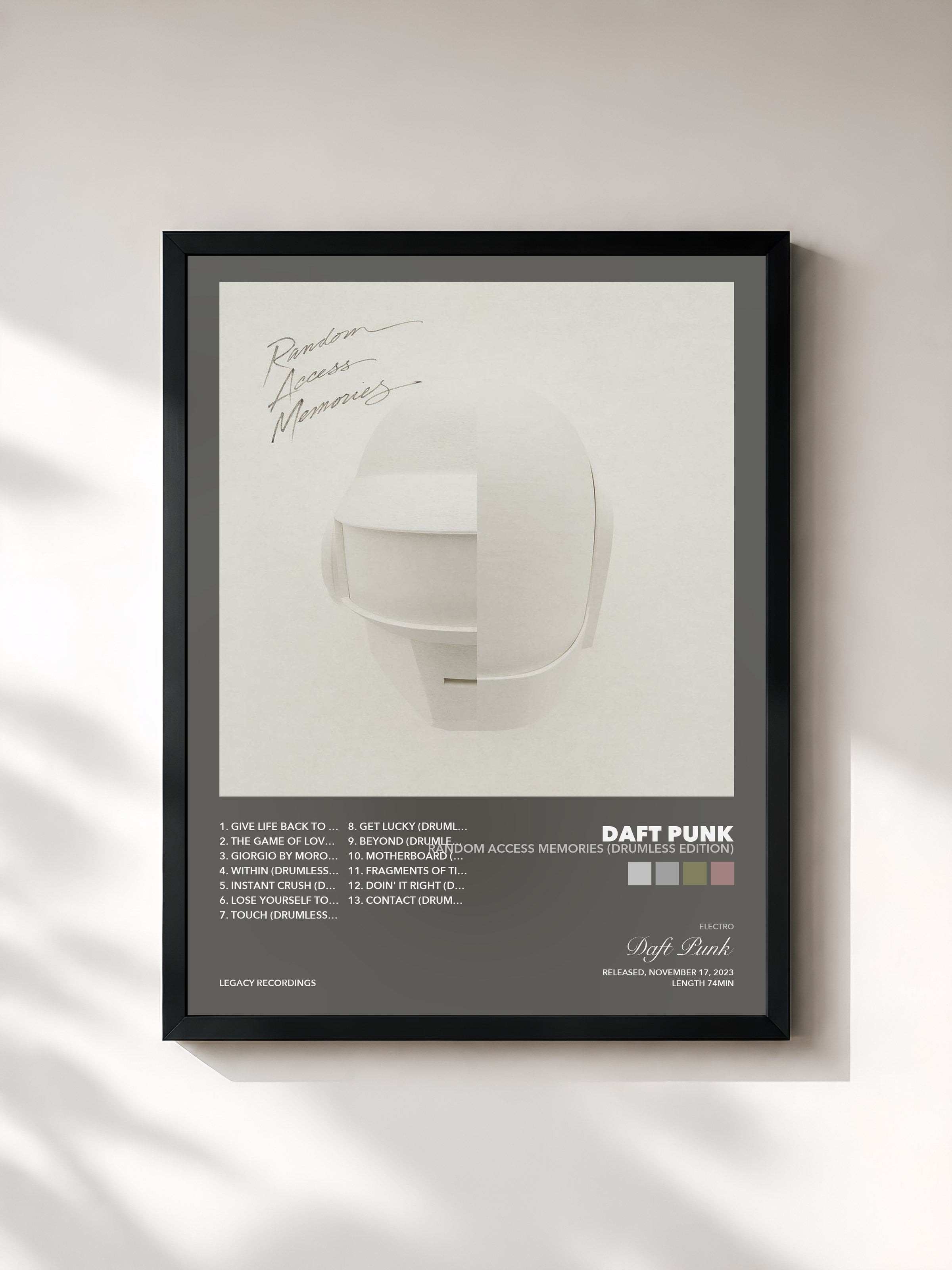 Daft Punk – Random Access Memories (Drumless Edition)