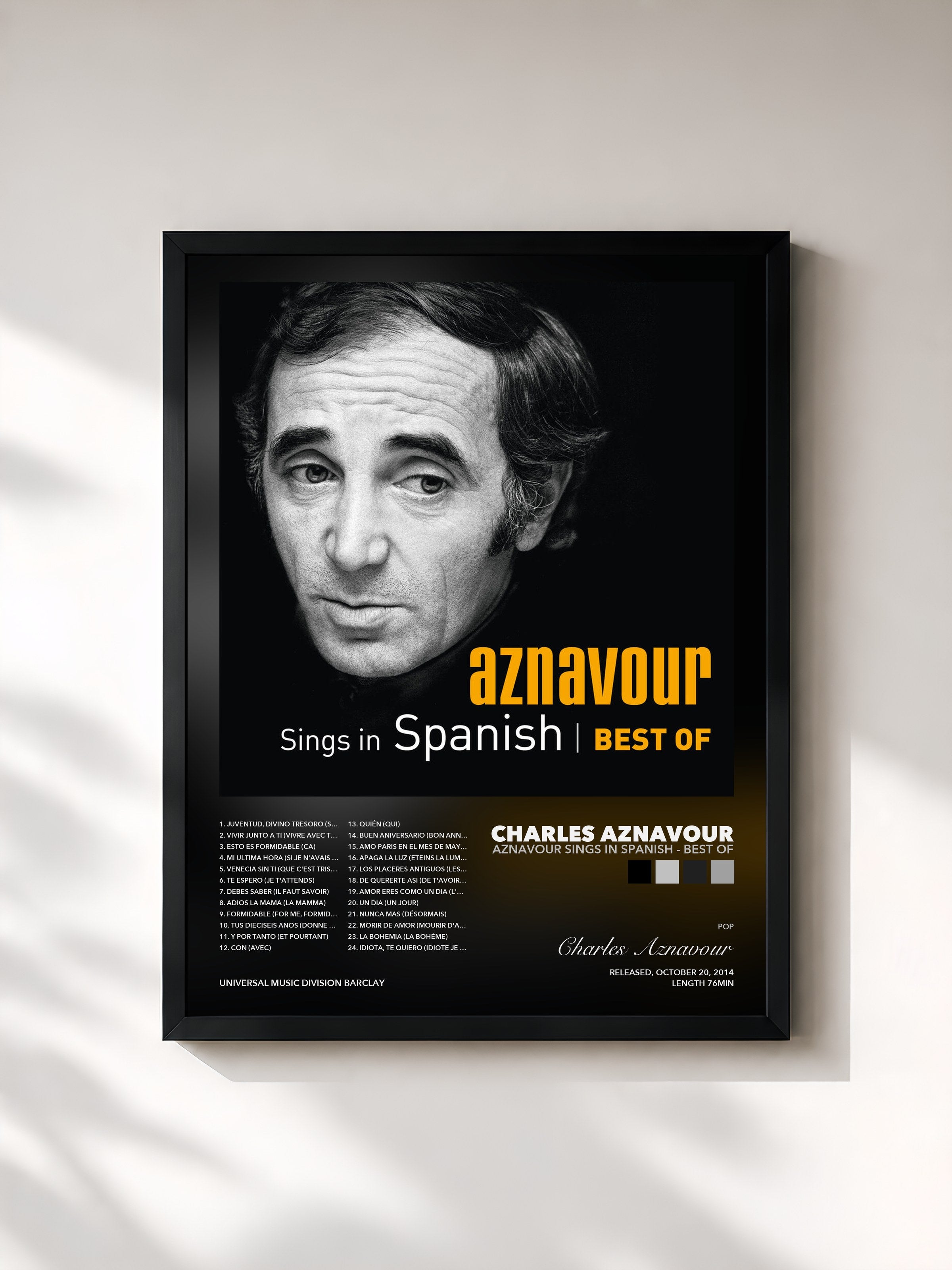 Charles Aznavour – Aznavour Sings In Spanish - Best Of