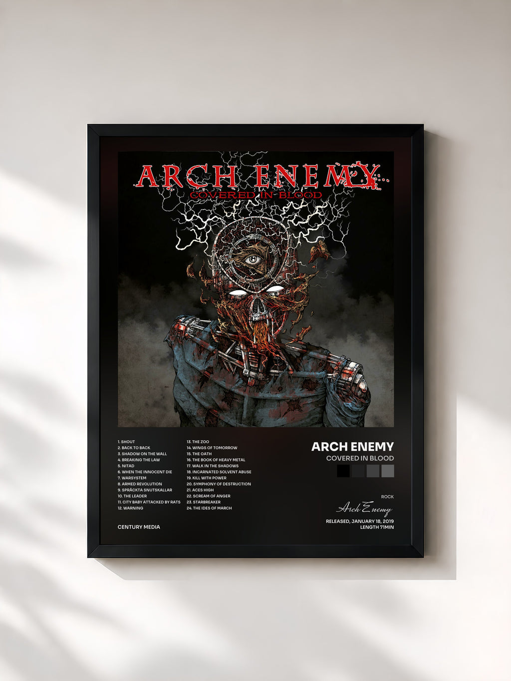 Arch Enemy · Covered In Blood