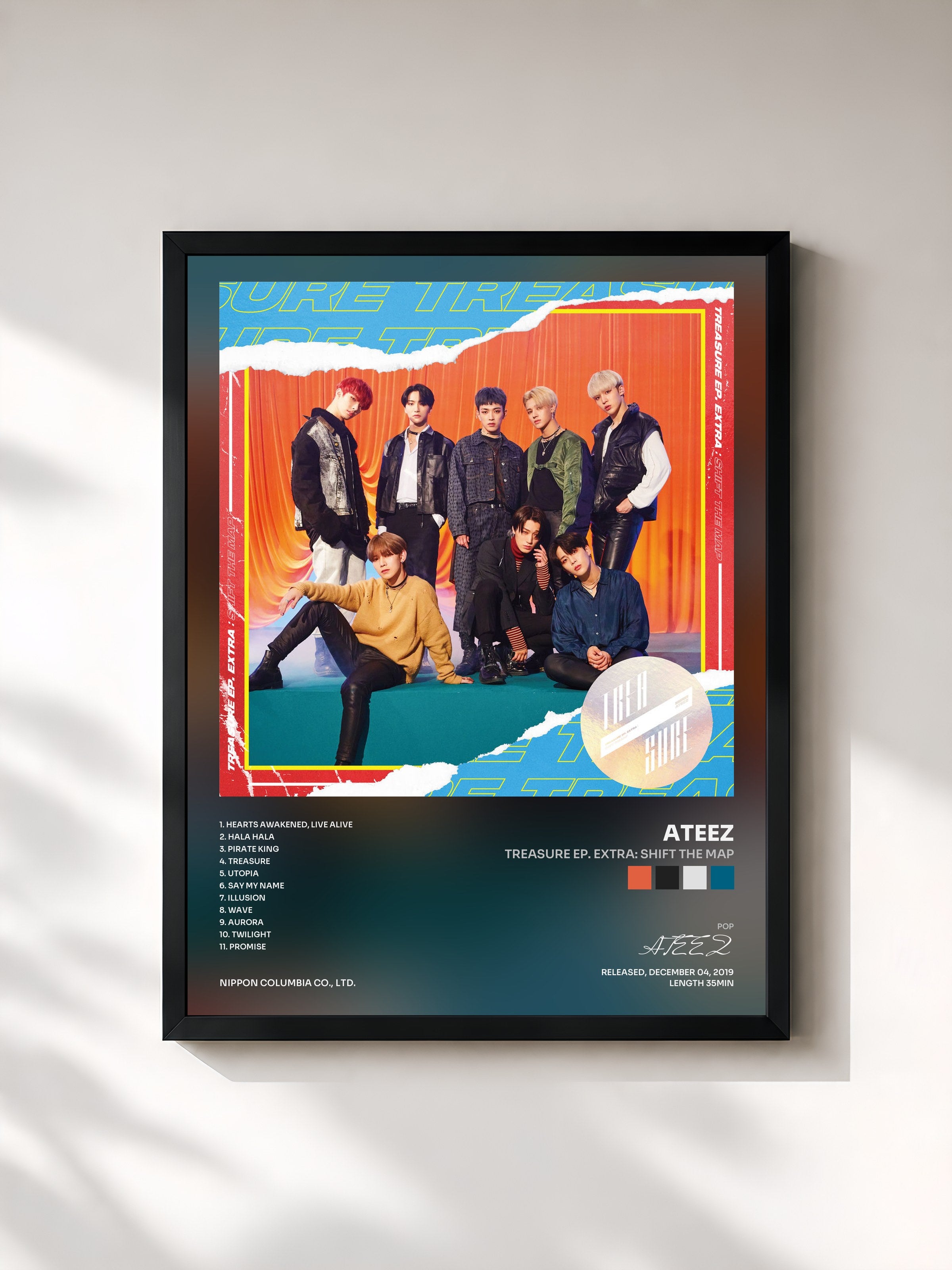 ATEEZ · TREASURE EP. EXTRA: Shift The Map