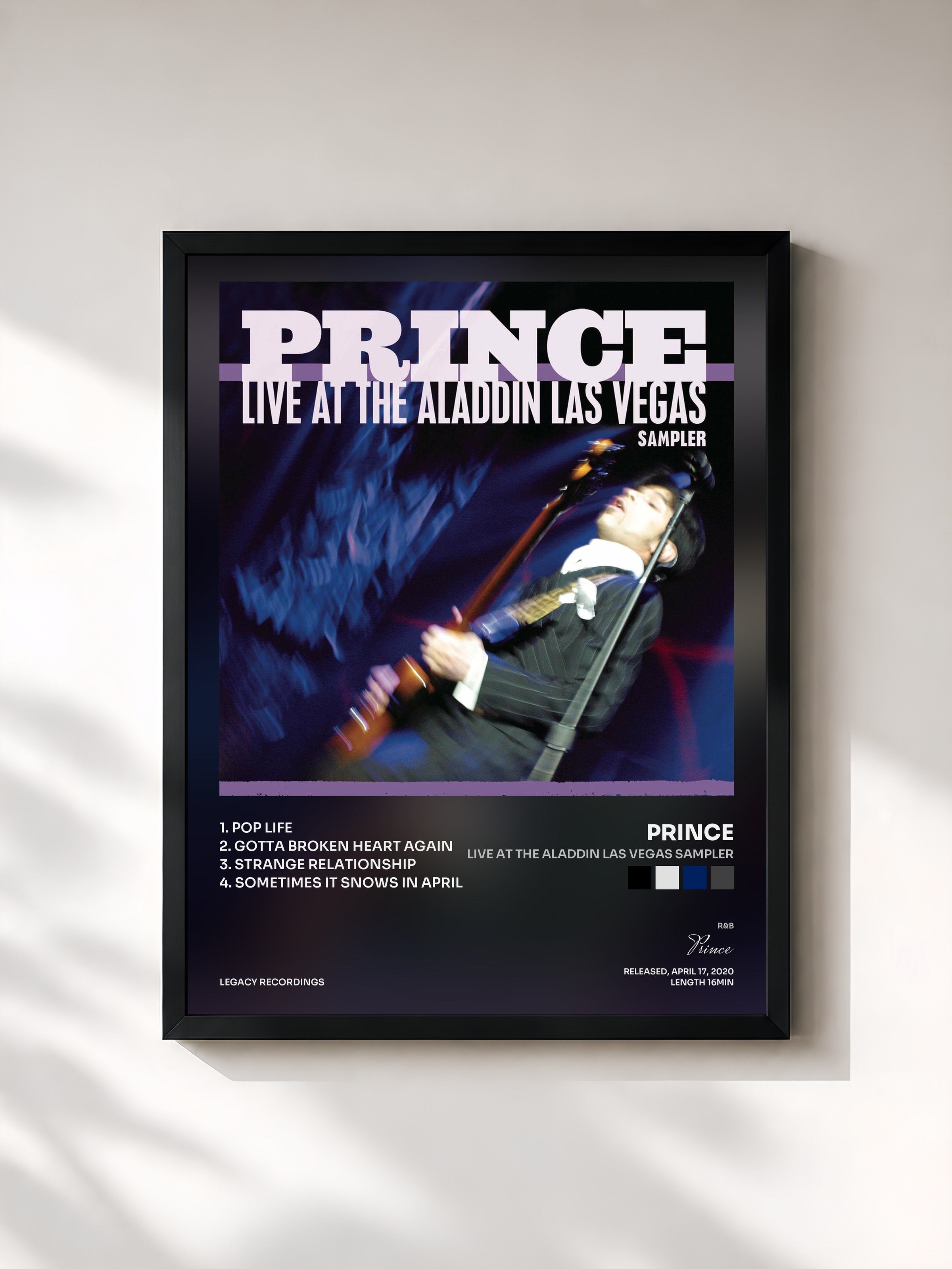 Prince · Live At The Aladdin Las Vegas Sampler
